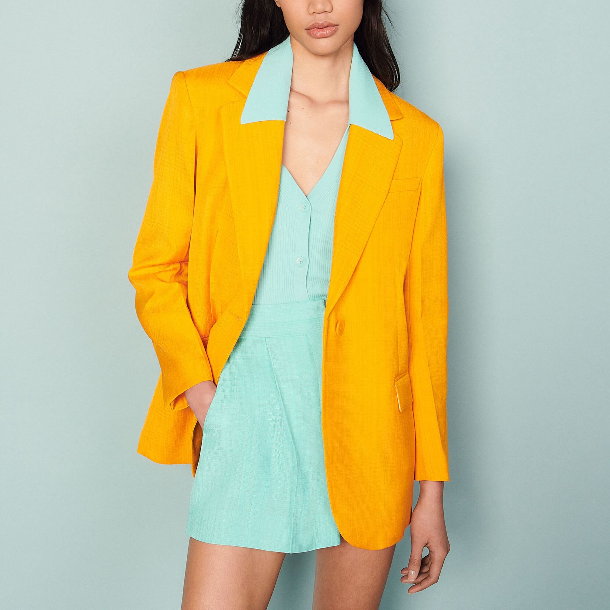 Oversized tailored jacket