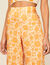 Loose-fitting printed trousers