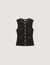 Decorative tweed waistcoat