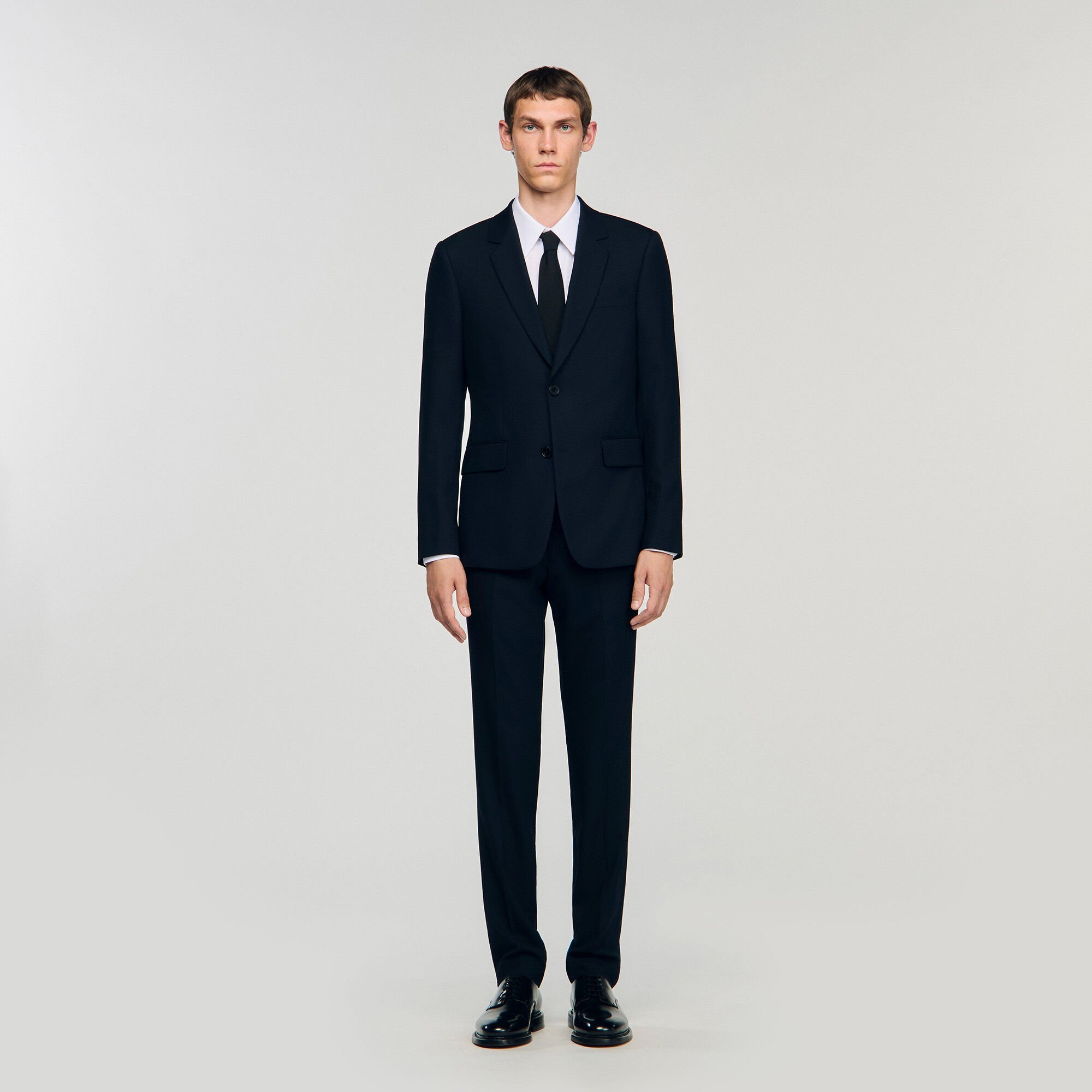 Wool suit jacket