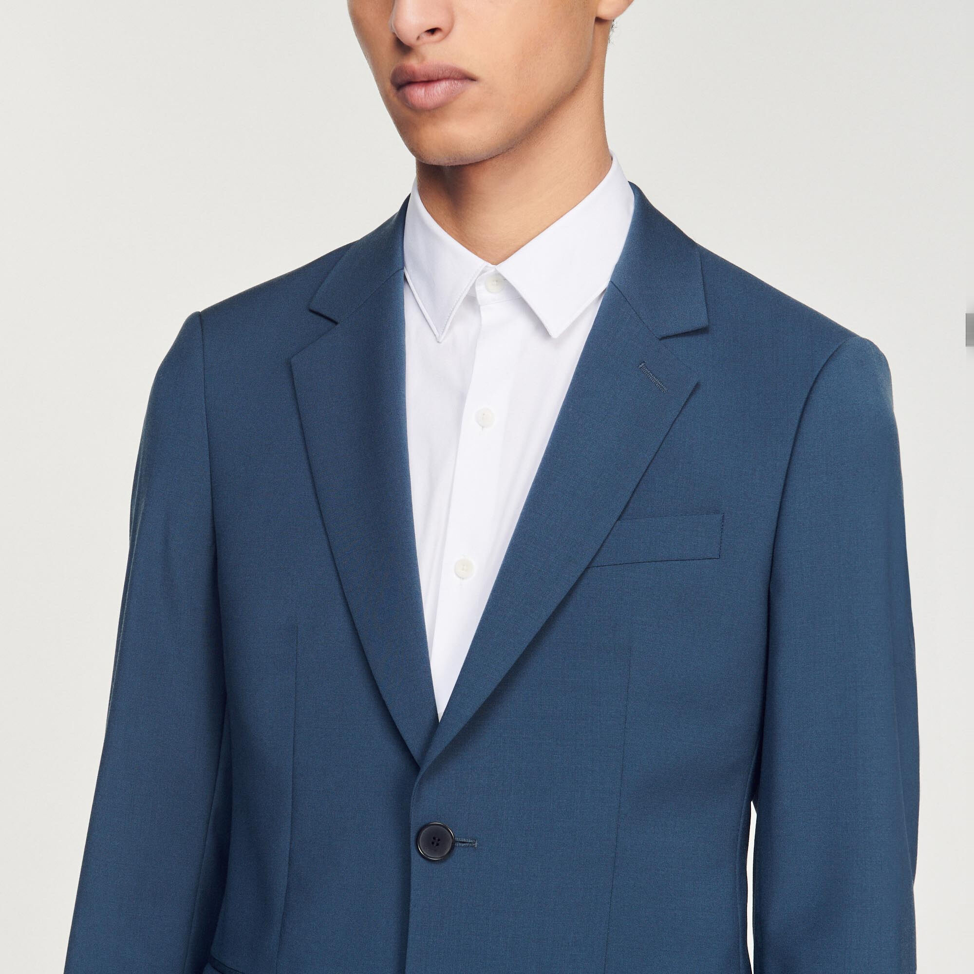 Virgin wool suit jacket