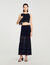 Long decorative knit skirt