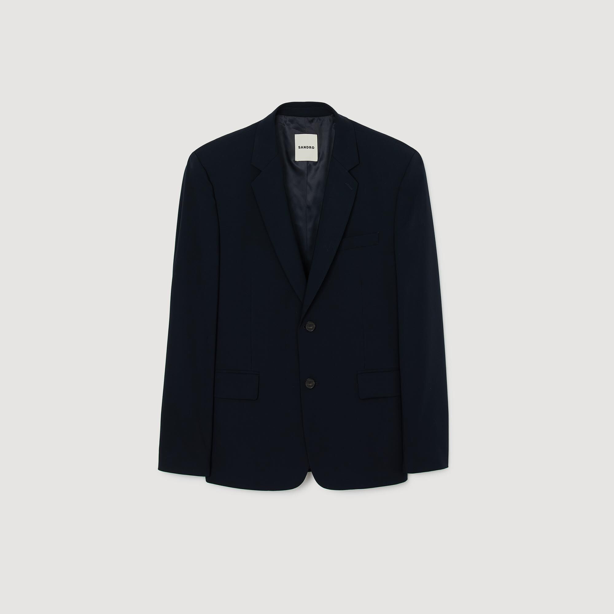 Wool suit jacket