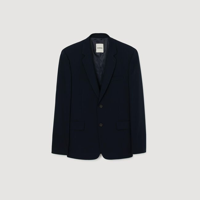 Wool suit jacket