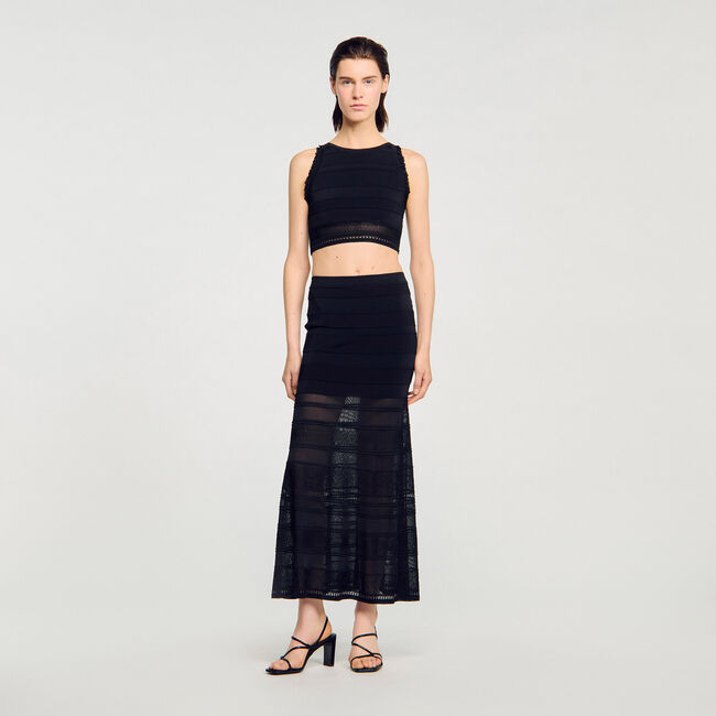 Sleeveless jumper