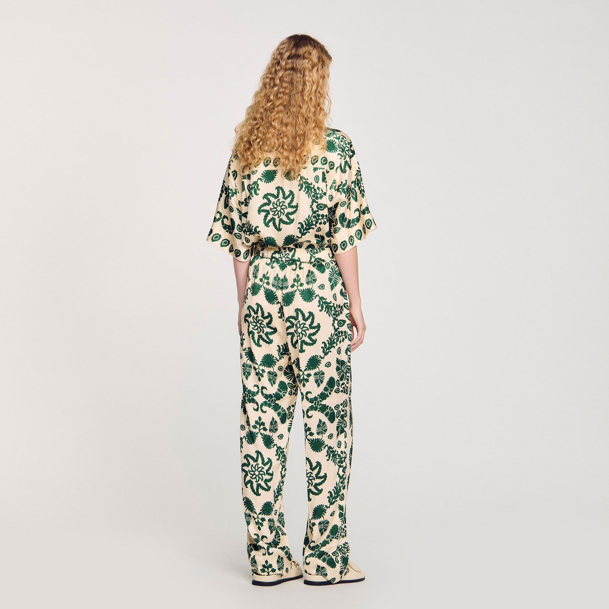 Floral trousers