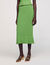 Long knit skirt with charms