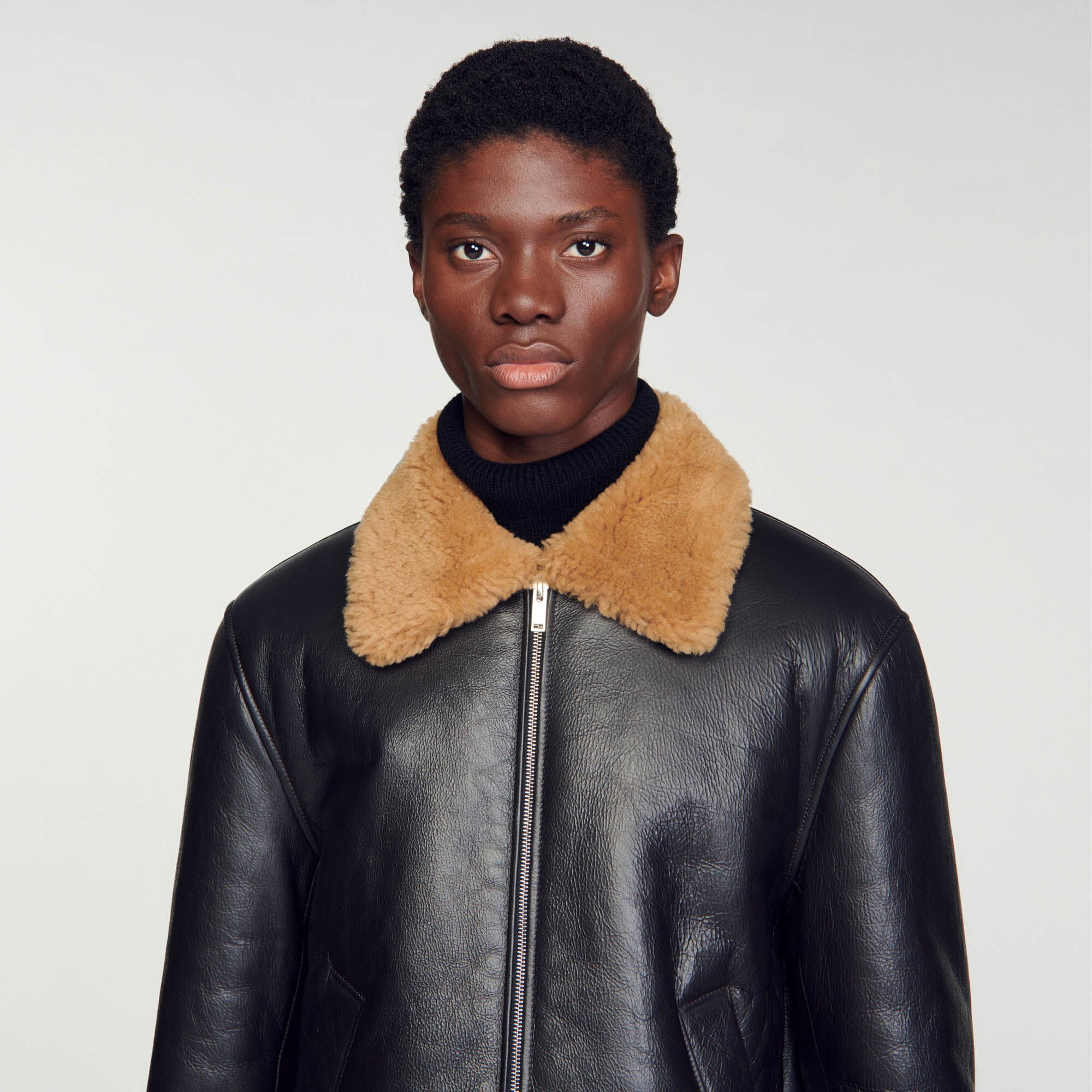 J outlet lindeberg shearling
