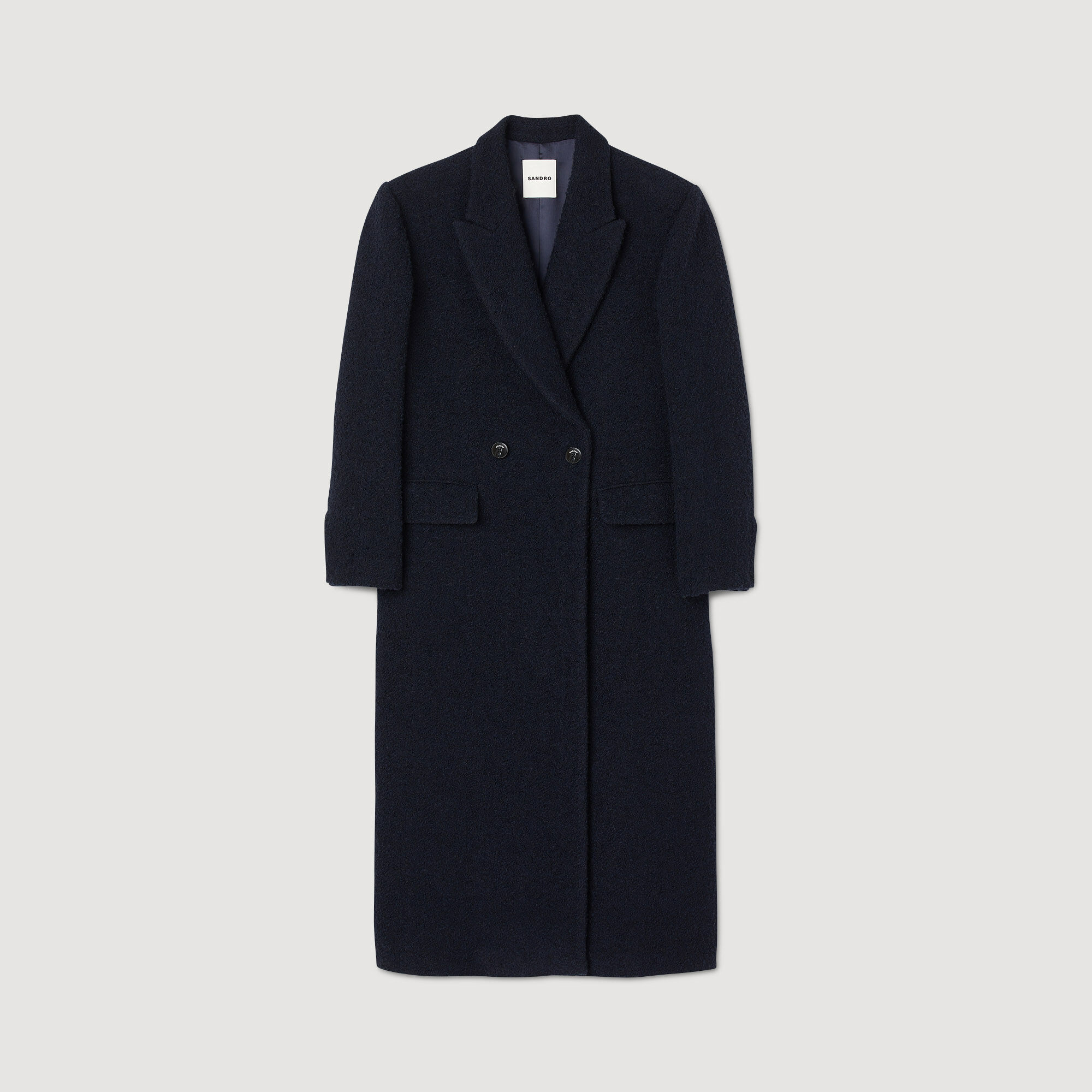 Manteau bleu foncé femme clearance
