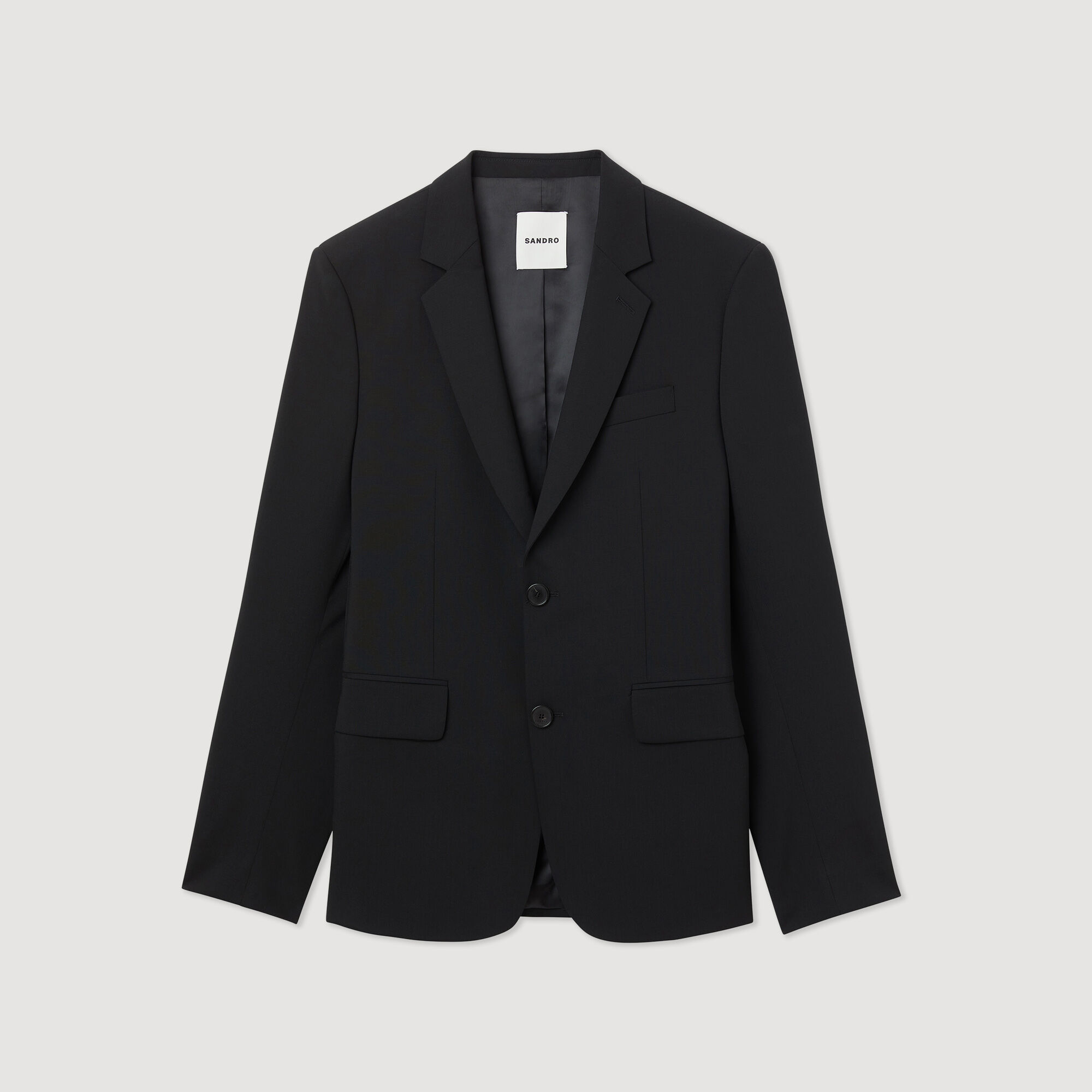 Virgin wool suit jacket SHPVE00715 Suits Tuxedos Sandro Paris