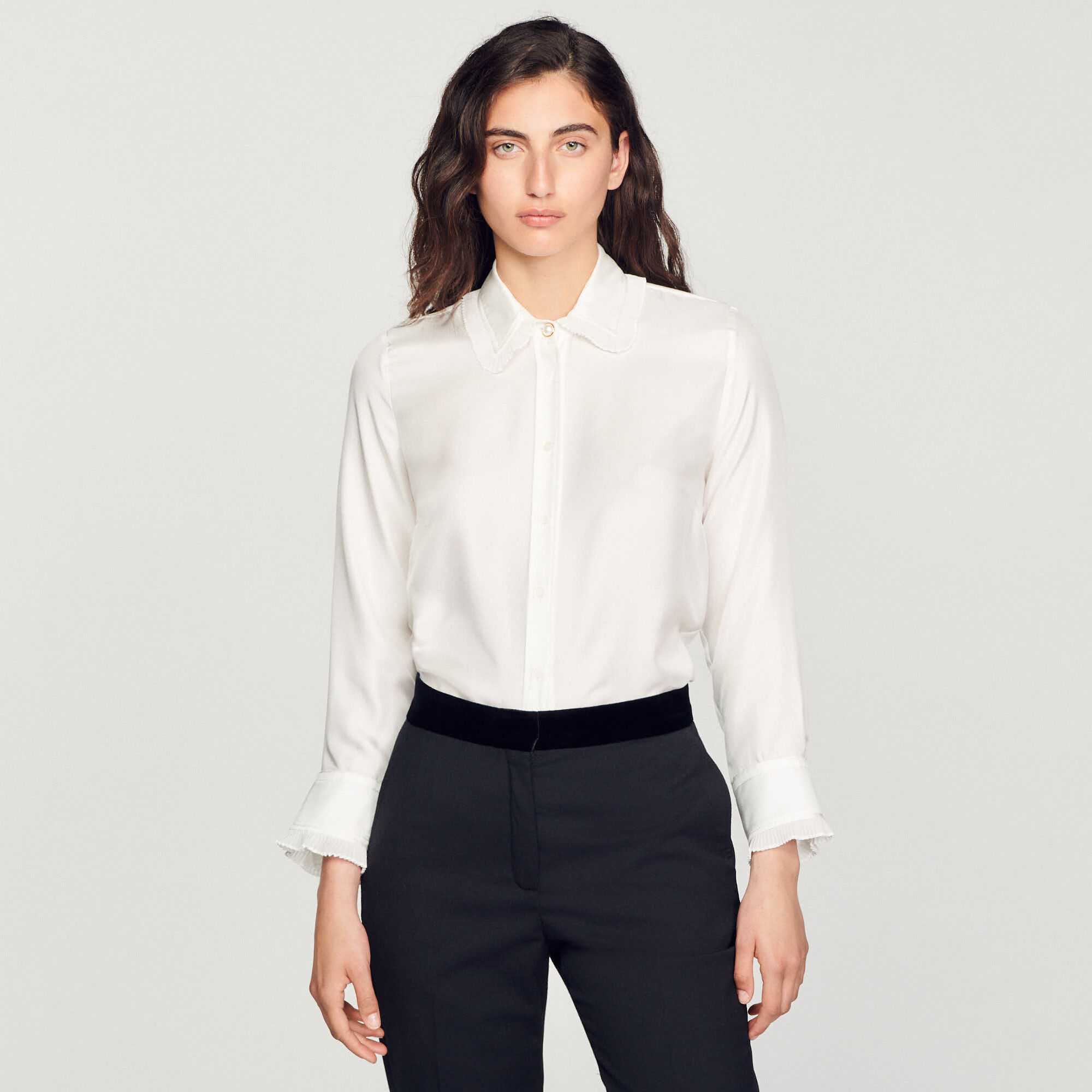 Sandro chemisier top femme