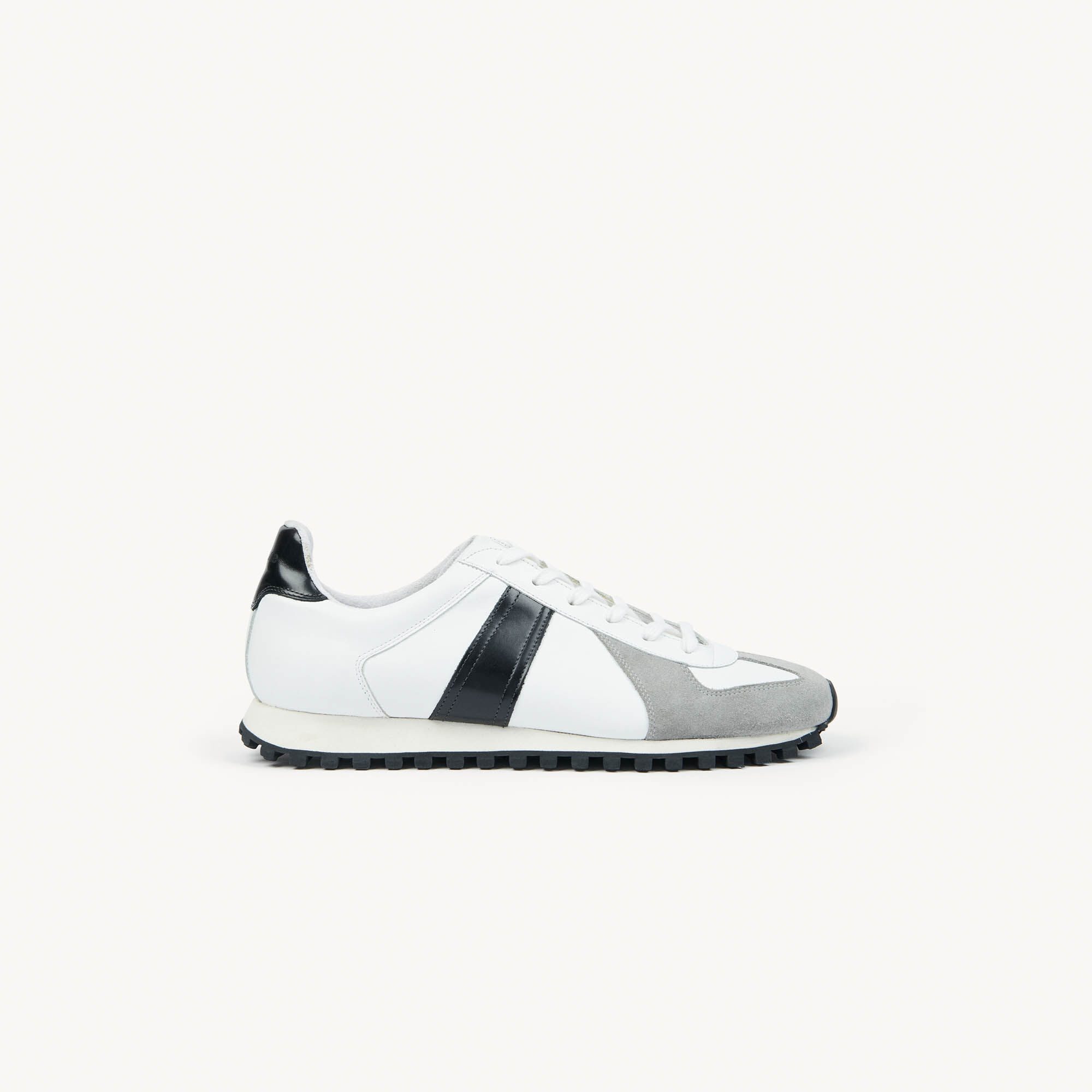 Leather trainers