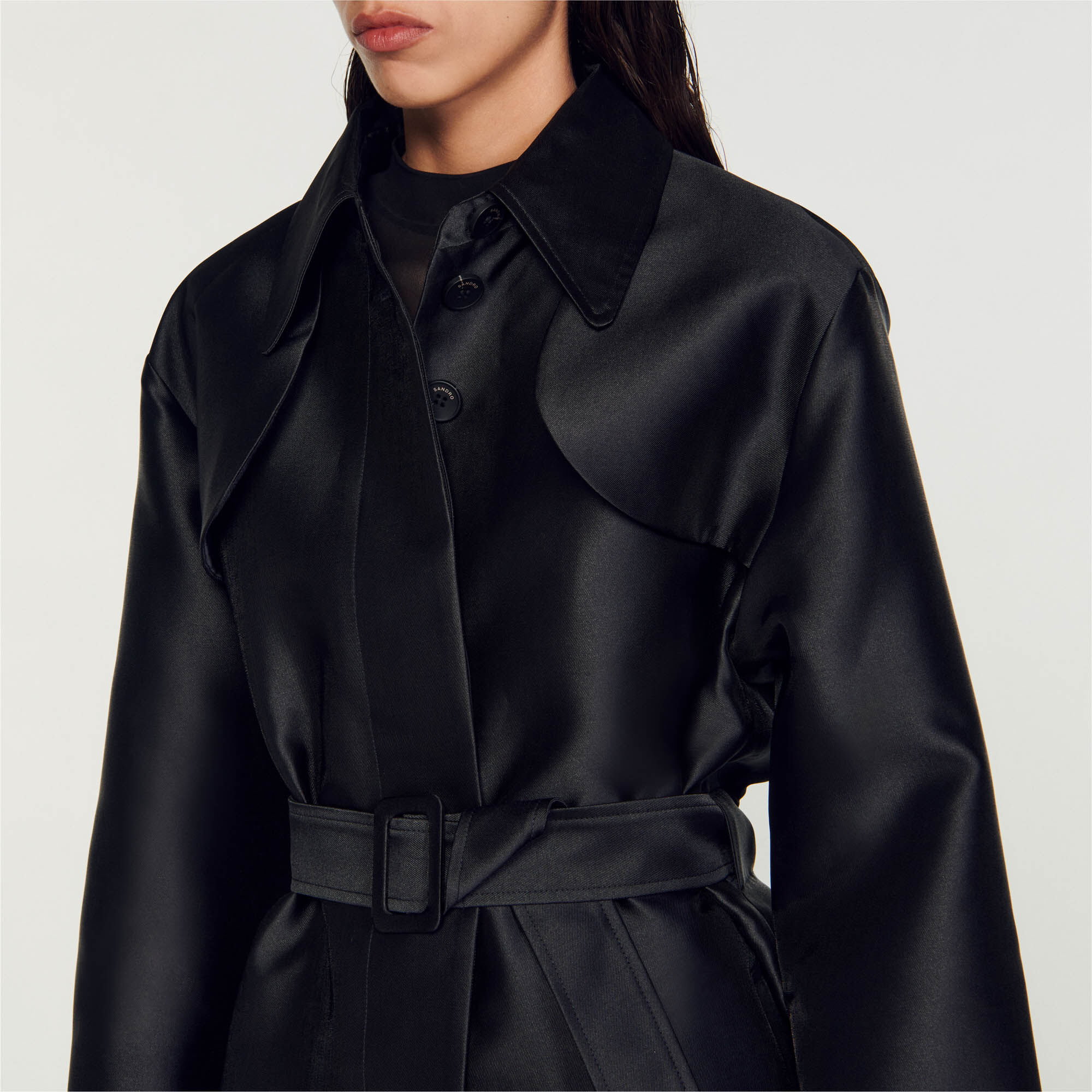 Trench sandro femme clearance