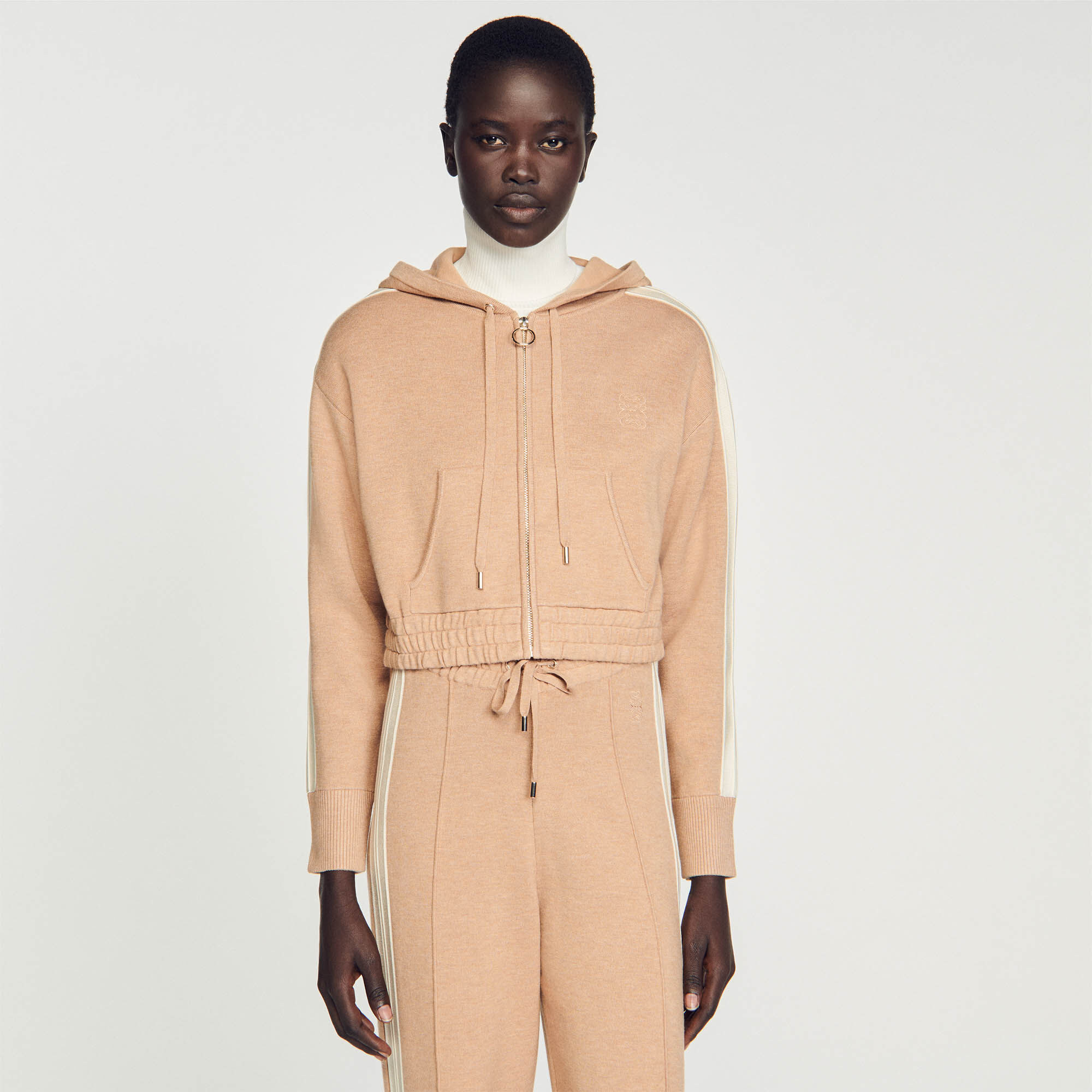 Short femme best sale zip