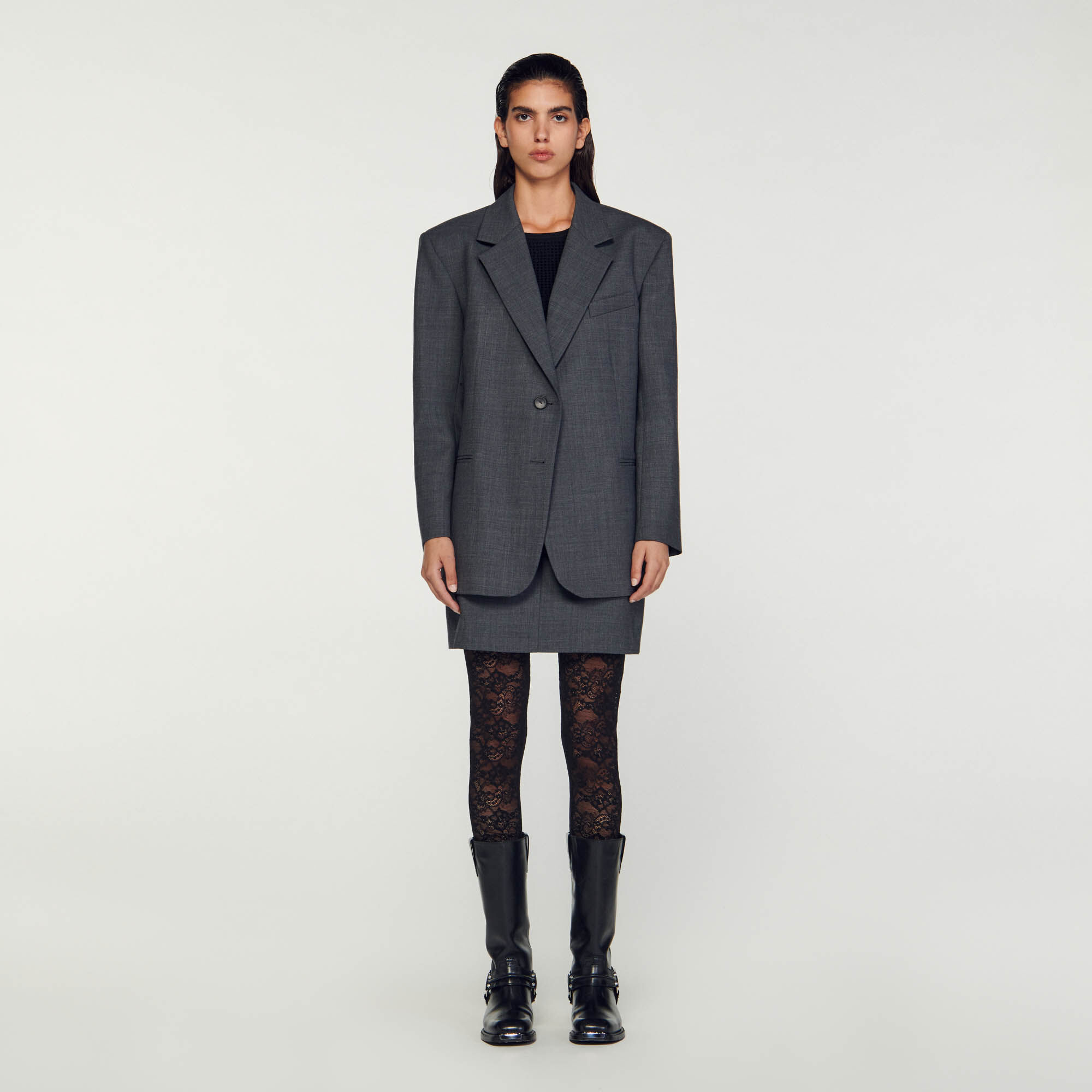 Oversized clearance blazer suit