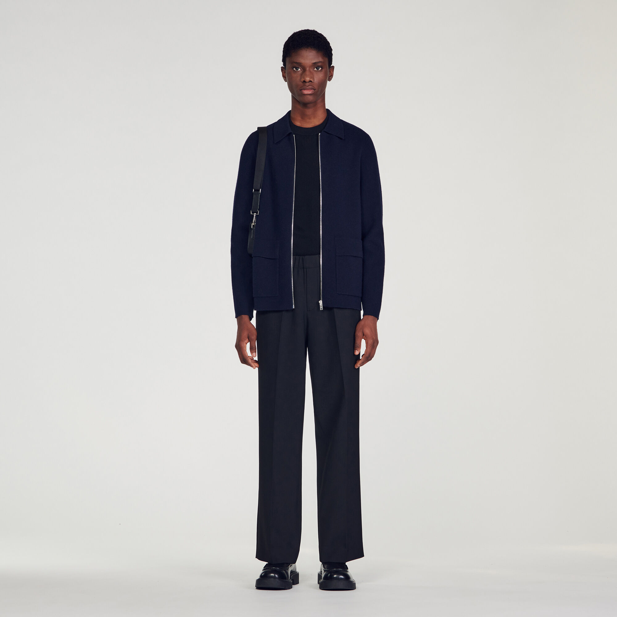 Milano knit outlet cardigan