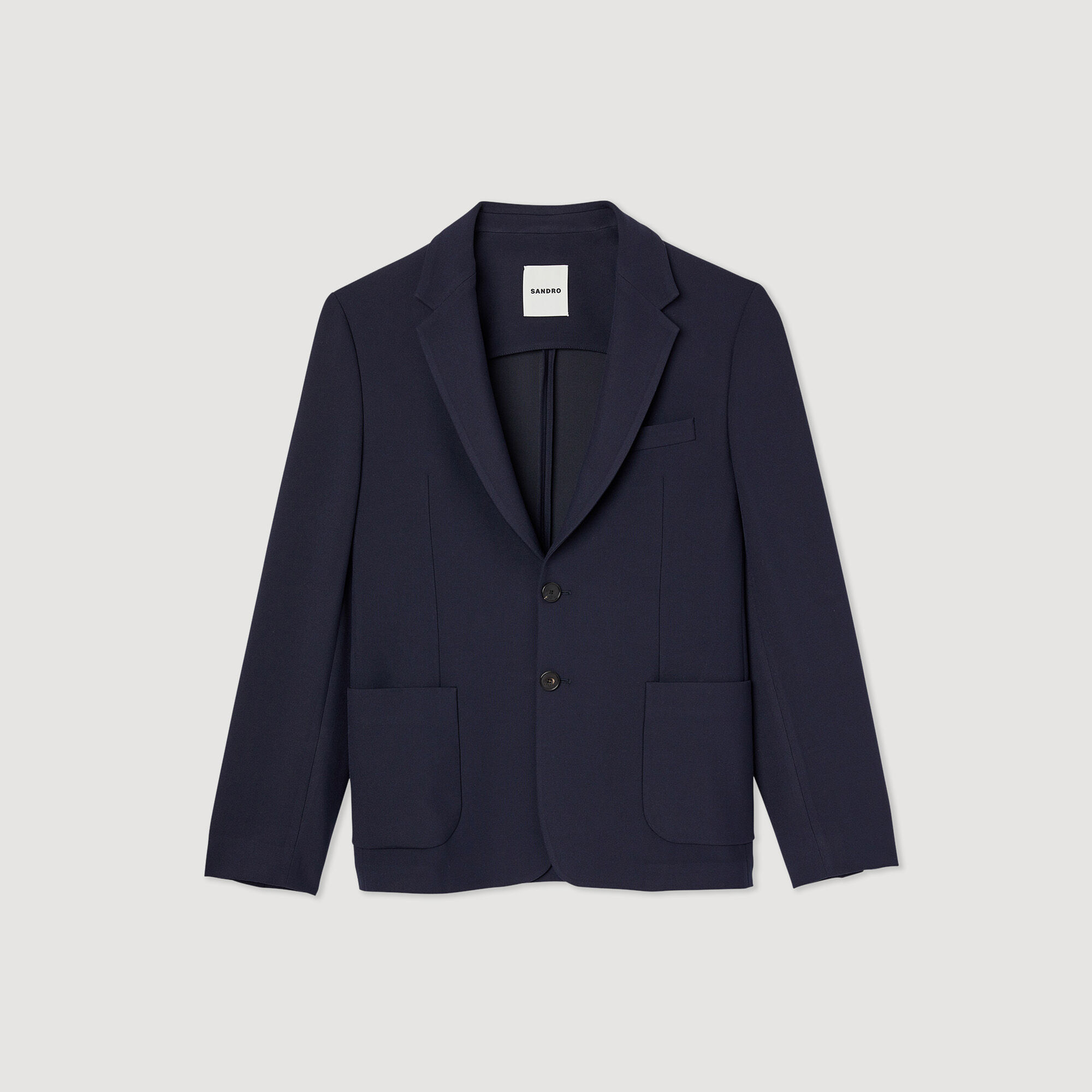 Unstructured suit jacket SHPVE00687 Suits Tuxedos Sandro Paris