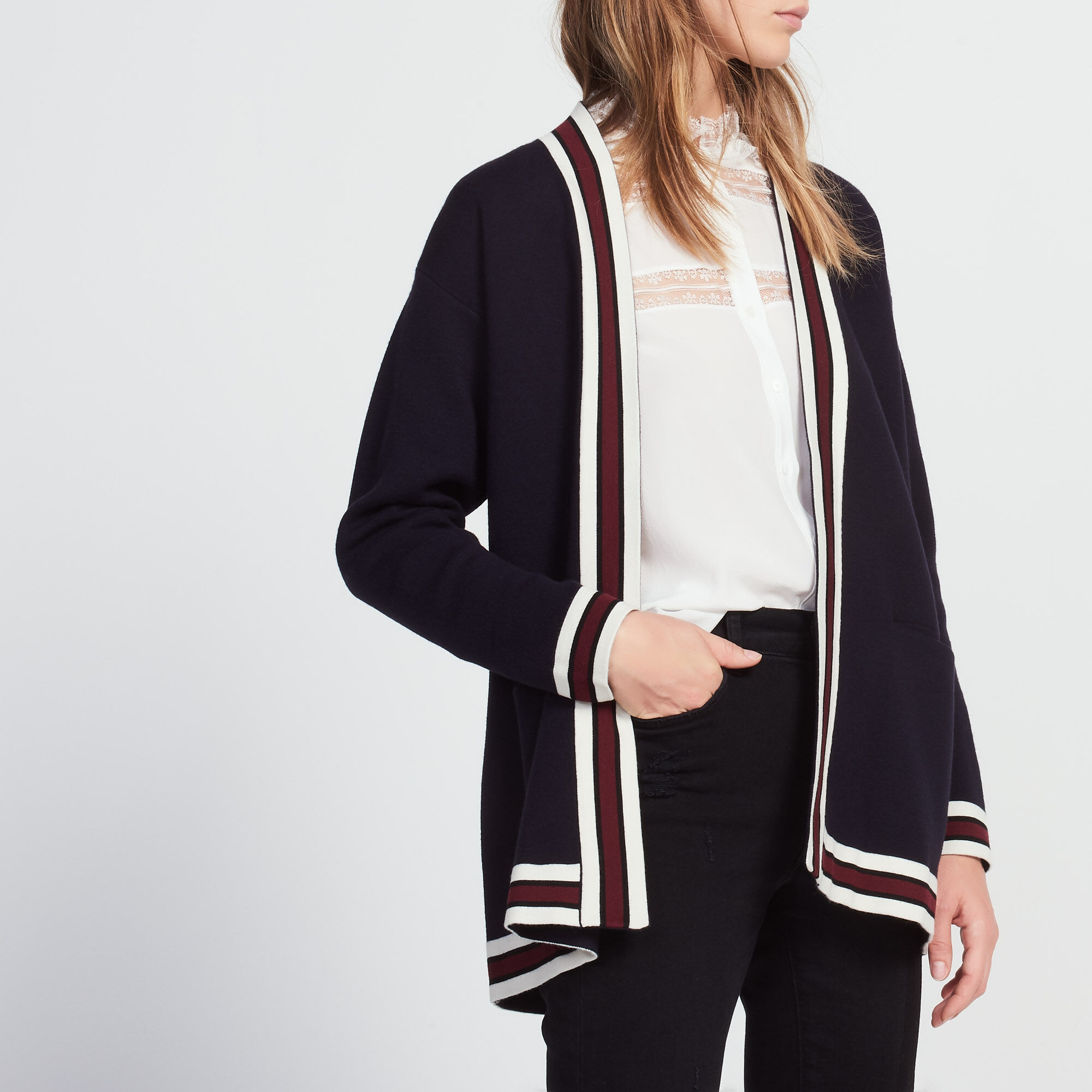 Cardigan sandro best sale