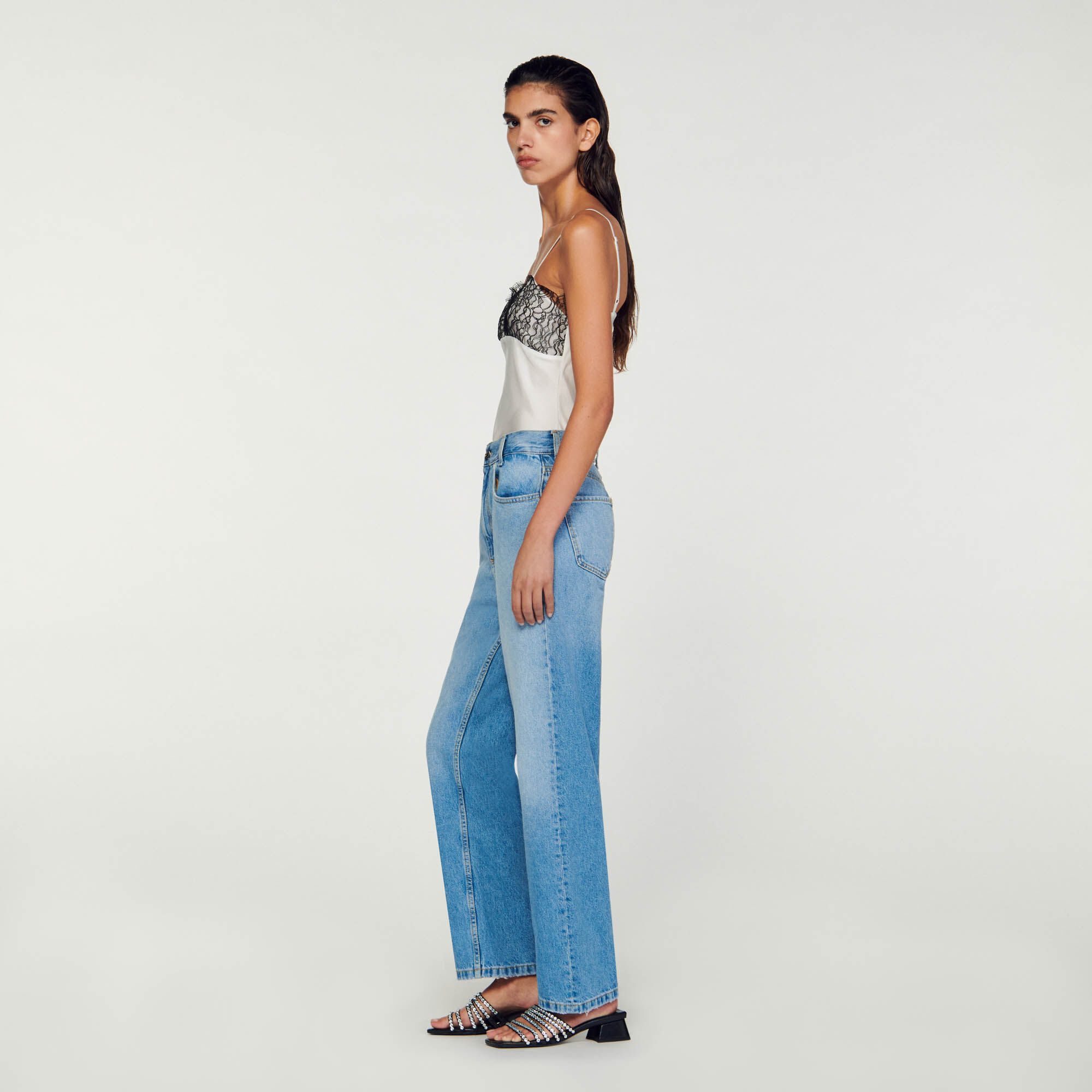 Jean straight on sale femme zara