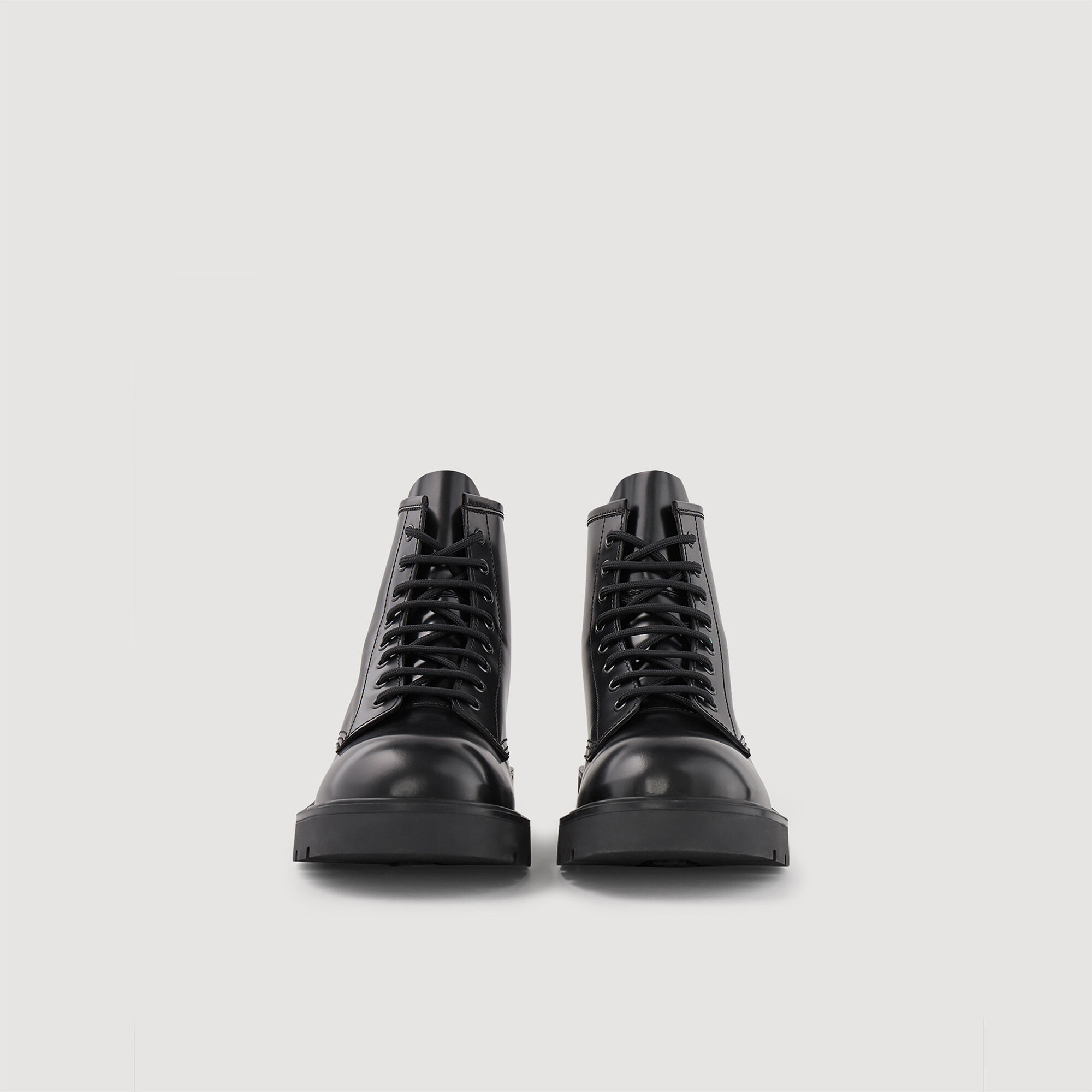 Men's ranger leather buckle outlet boots