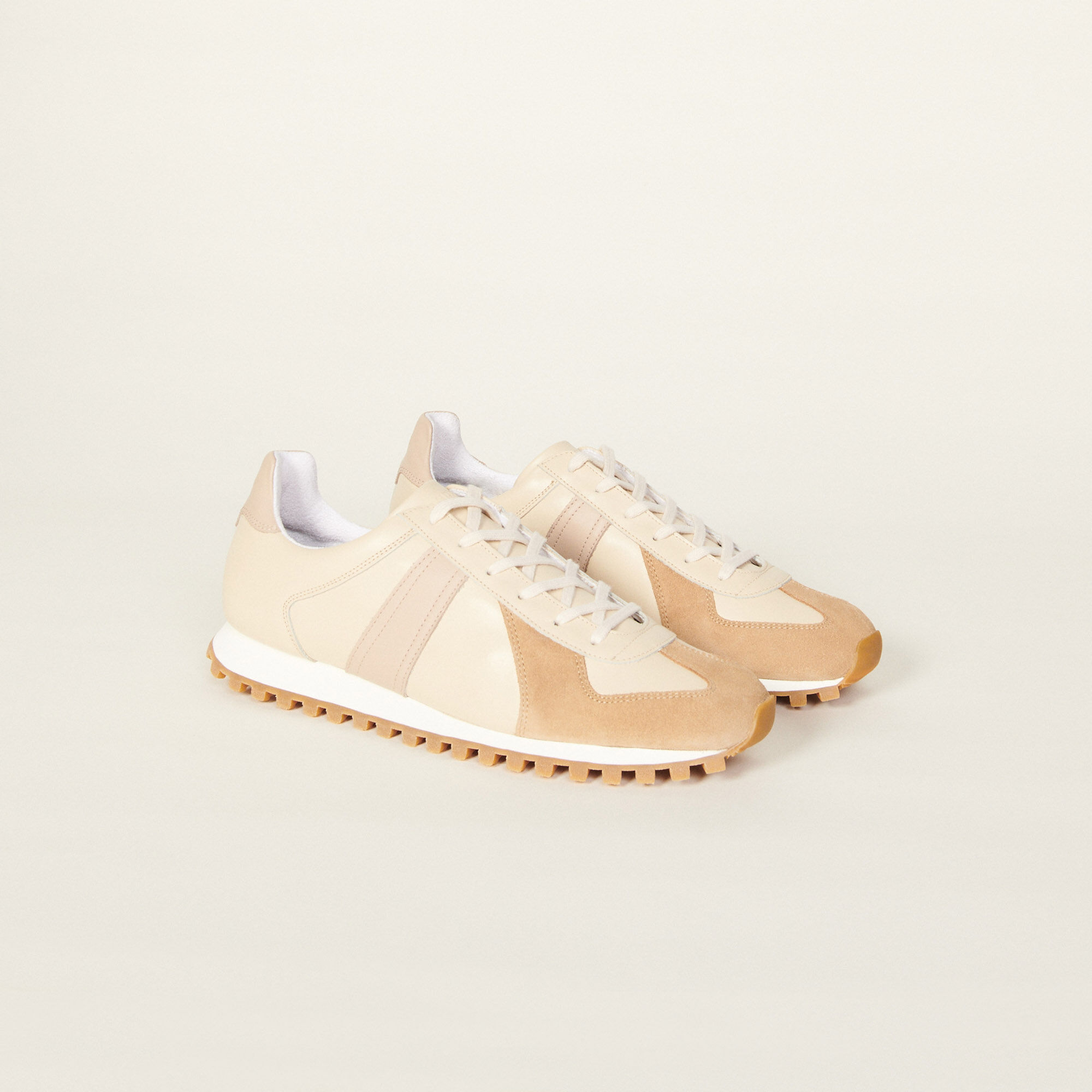 Running trainers SHACH00689 Beige All Selection Sandro Paris