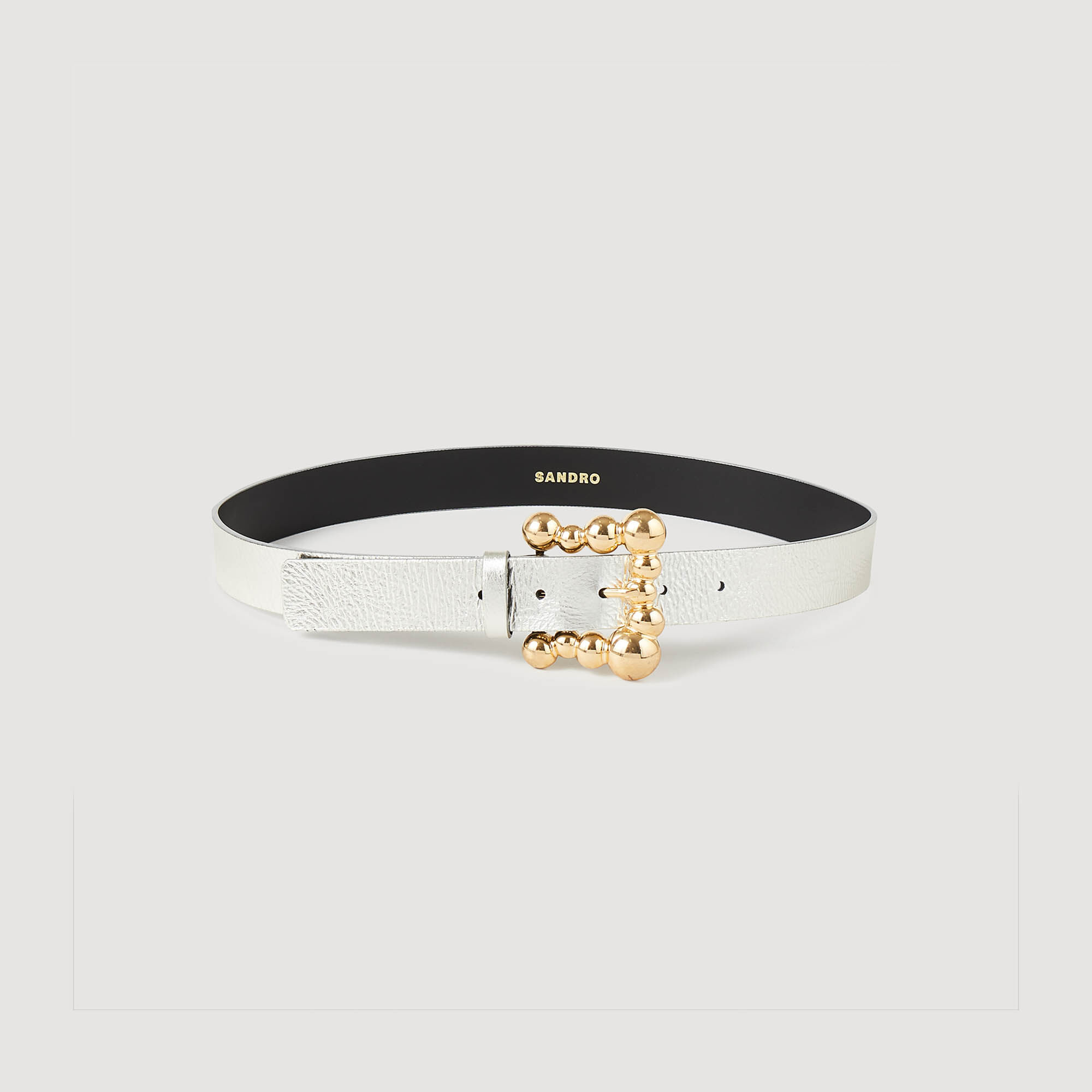 Gucci white pearl belt best sale