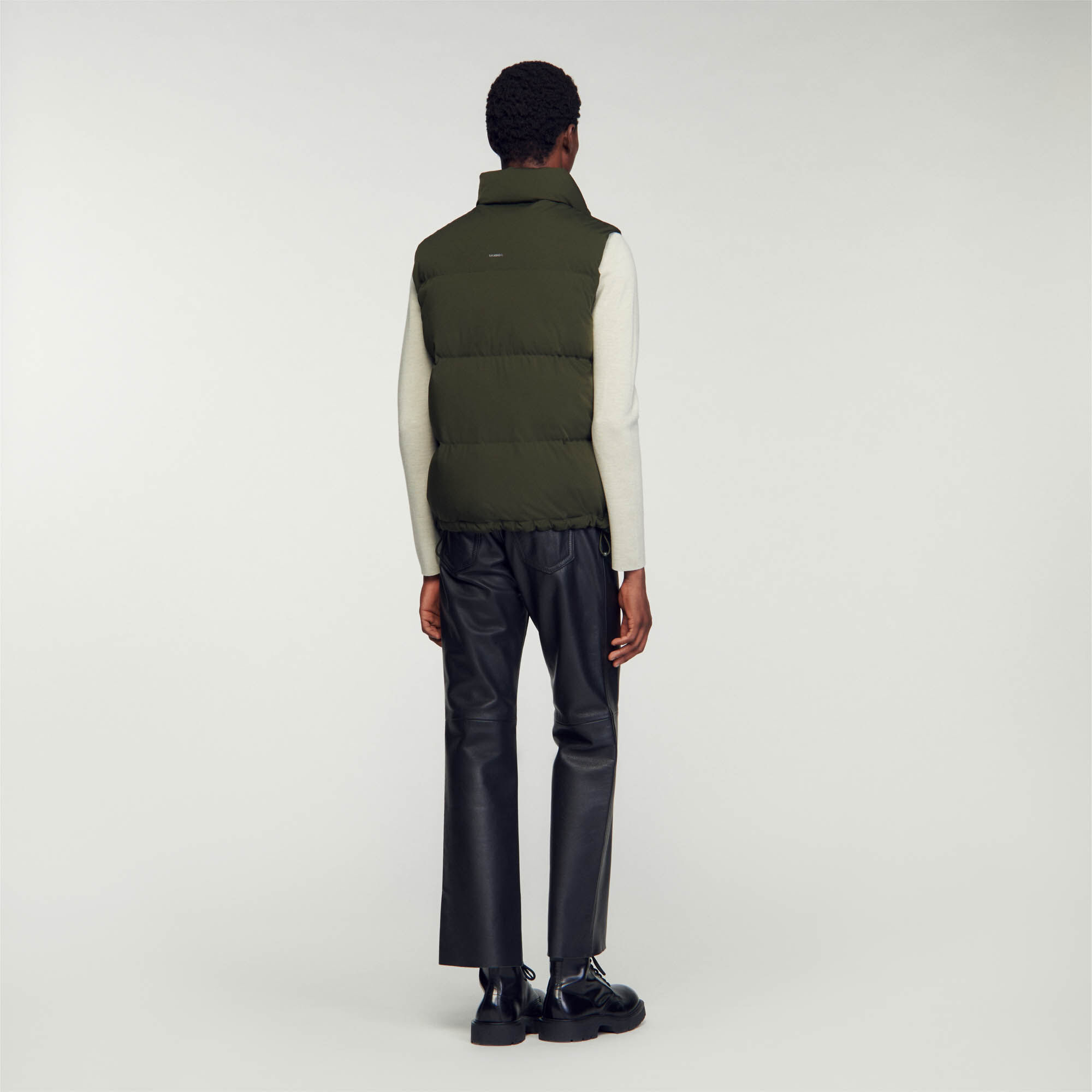 Sleeveless puffer jacket SHPMA00331 Coats Jackets Sandro Paris
