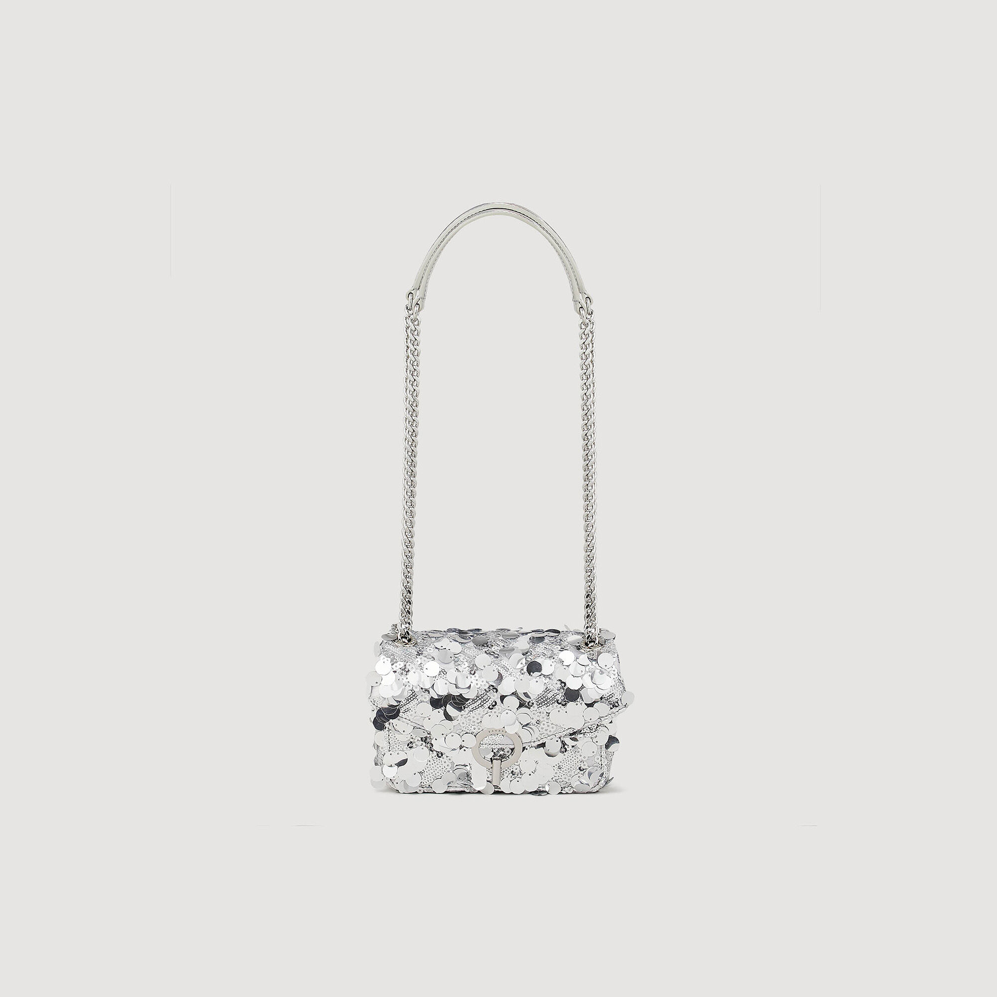 Silver satchel handbag shop