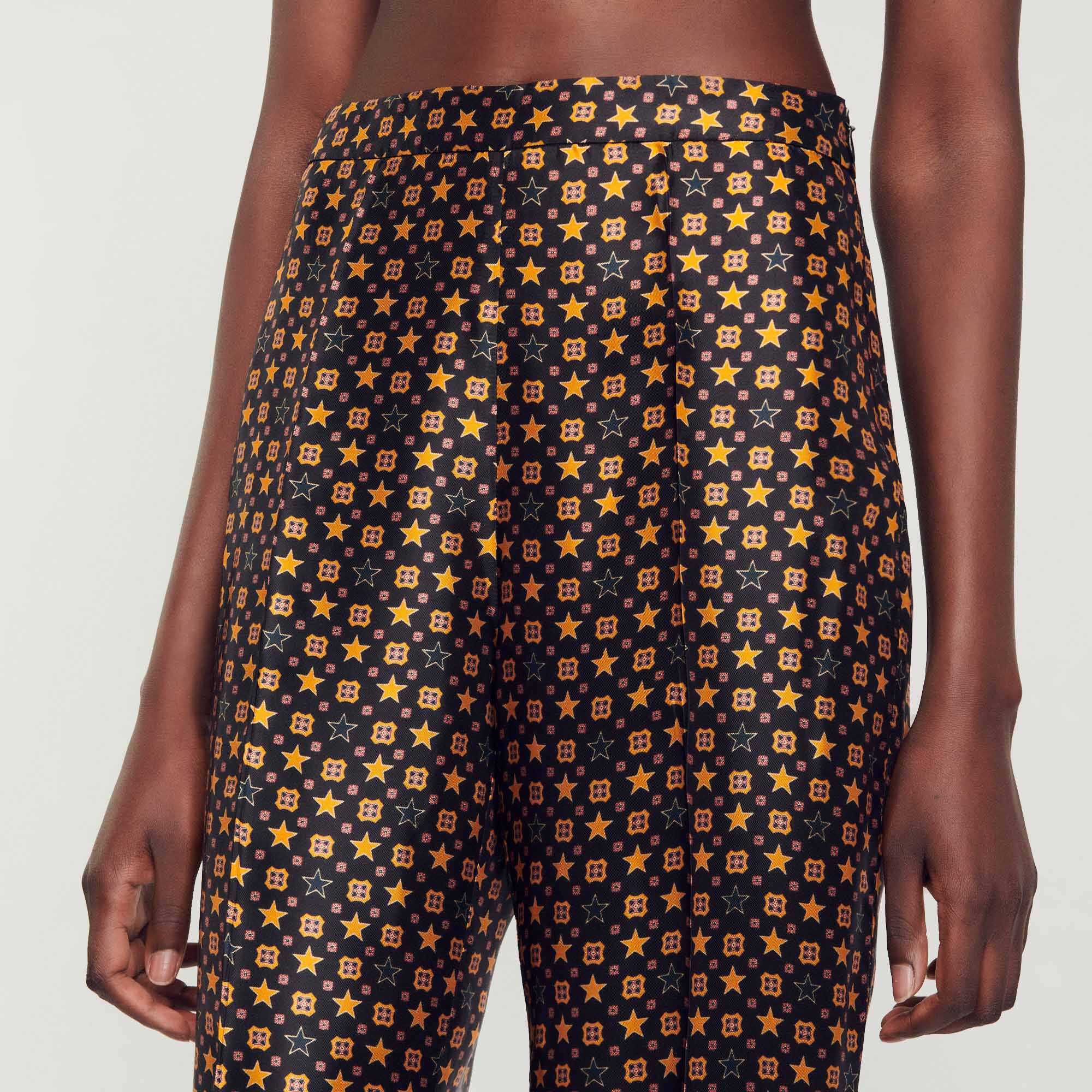 Silky clearance trousers uk