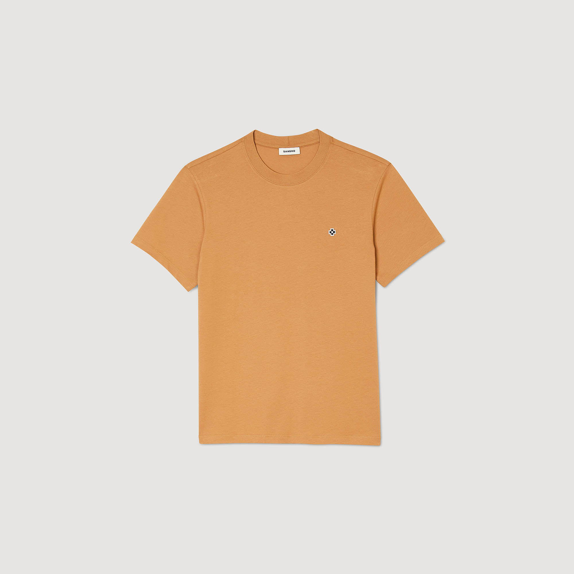 T shirt with Square Cross patch
