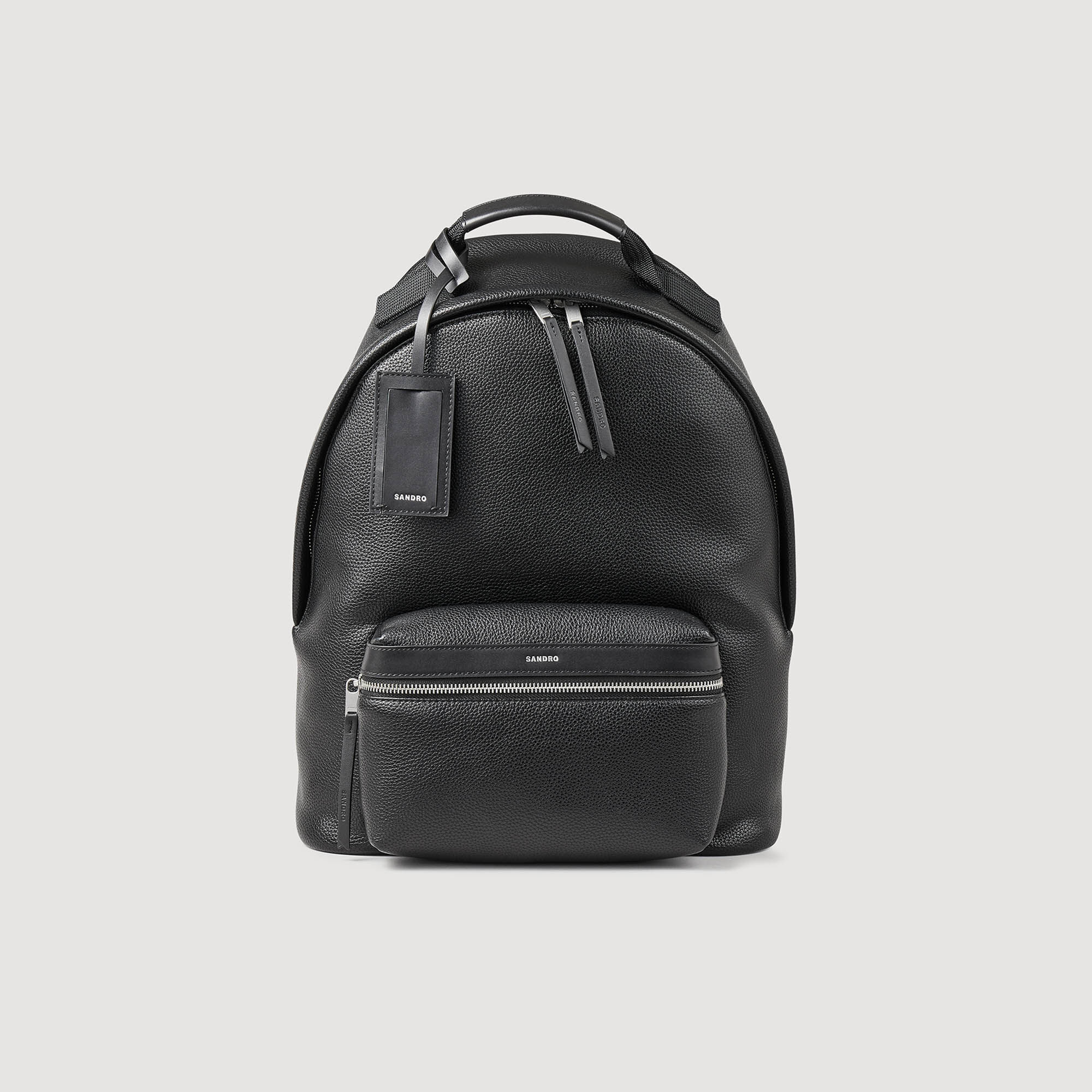 Mens black cheap canvas backpack