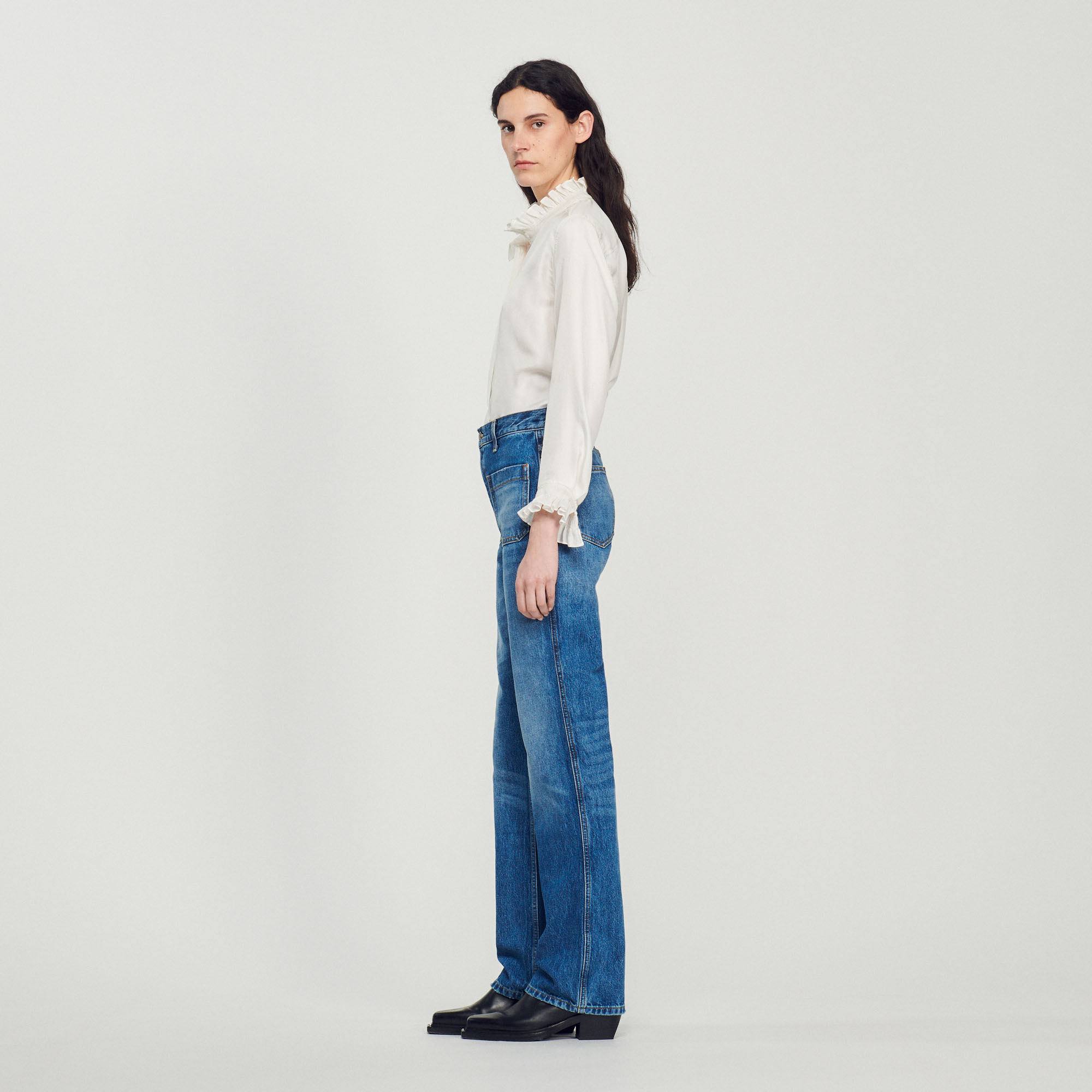 Zara jeans flare femme store