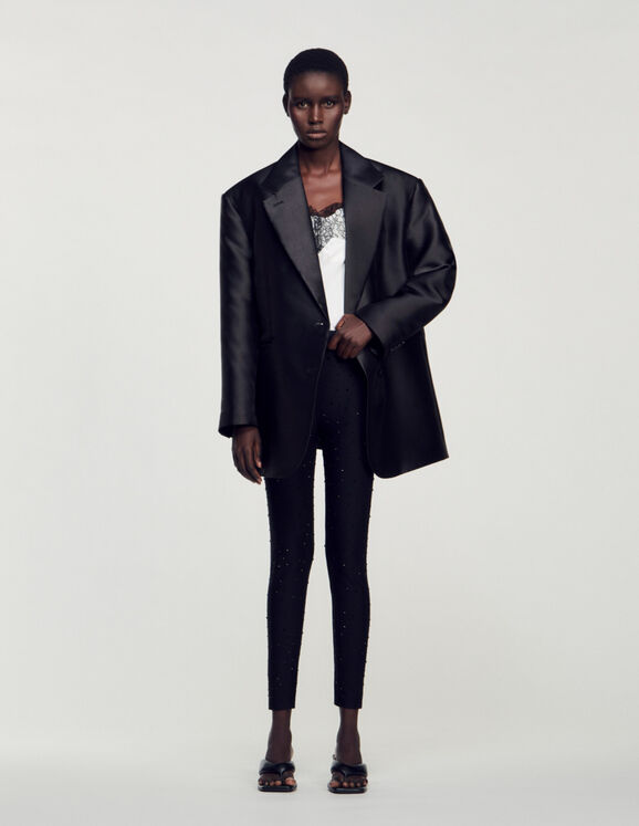 Oversized suit jacket Black Femme