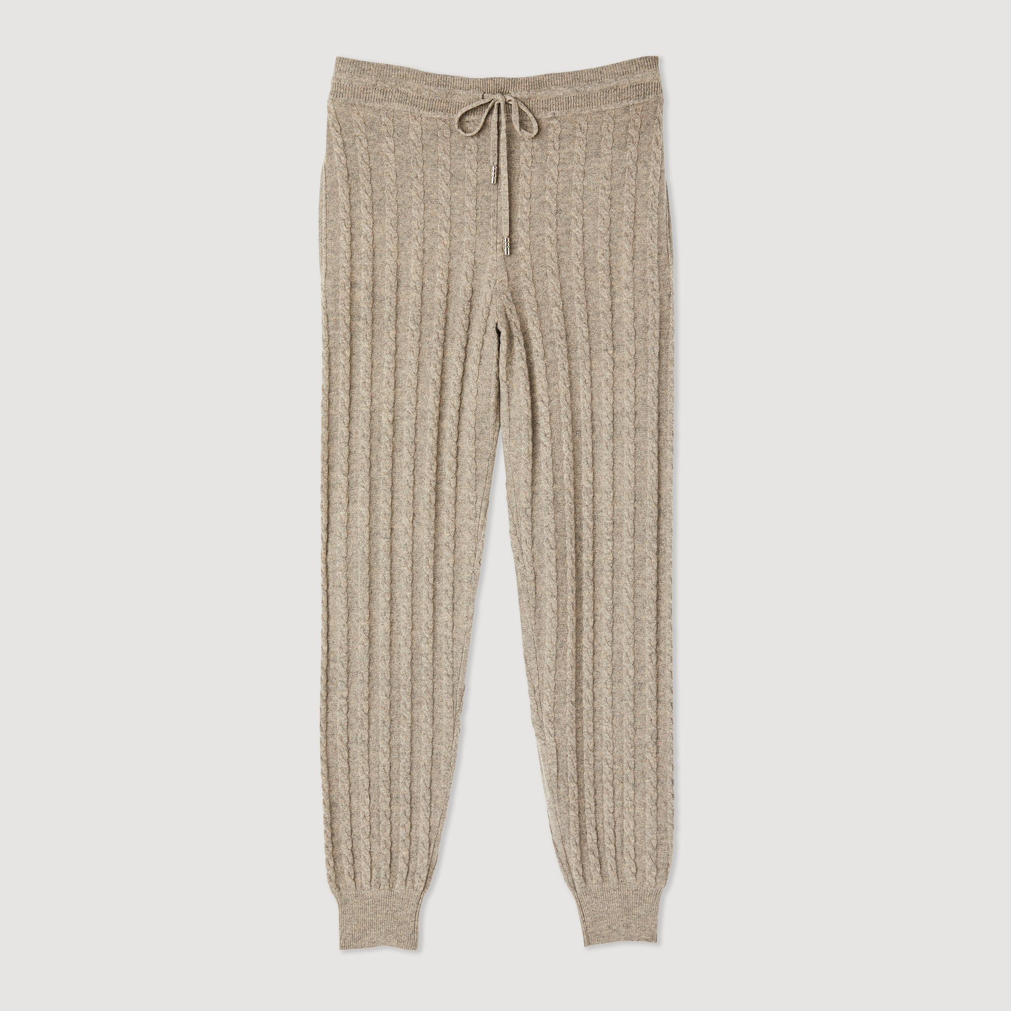 Knitted jogging bottoms