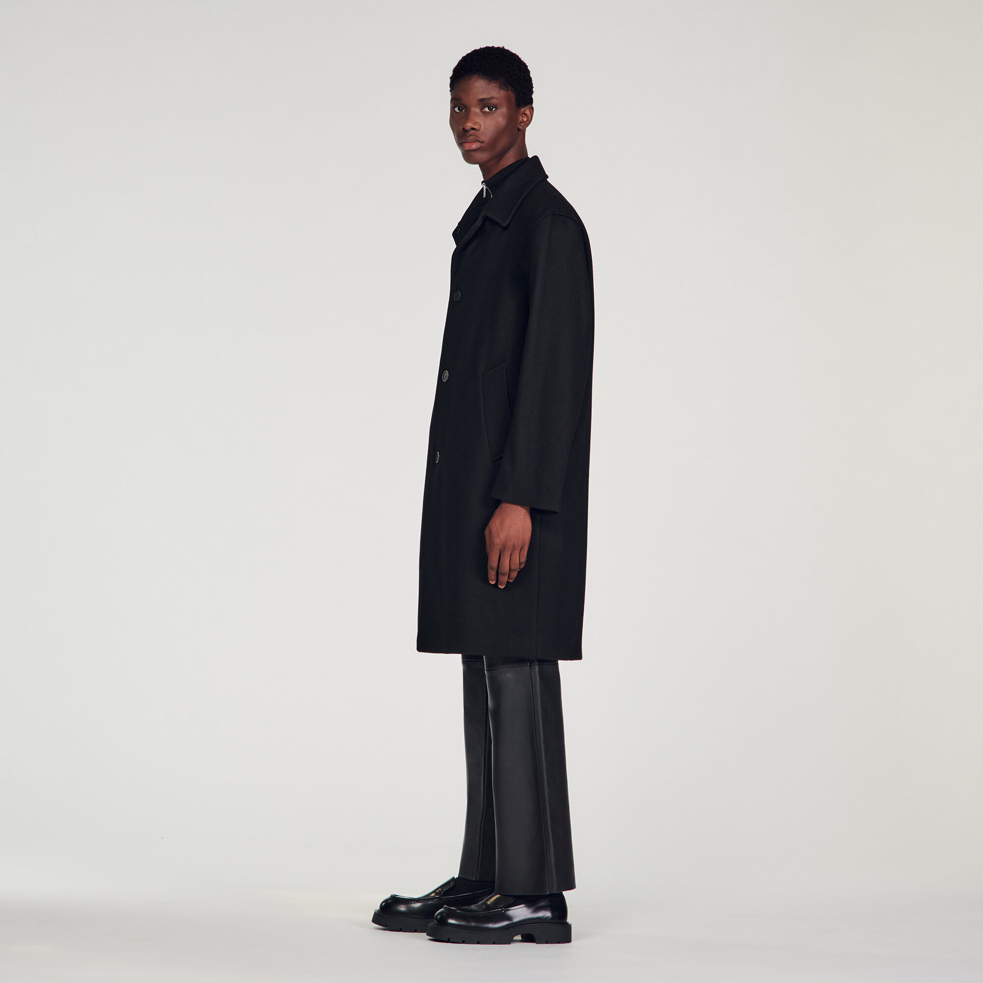 Trench coat sandro homme outlet