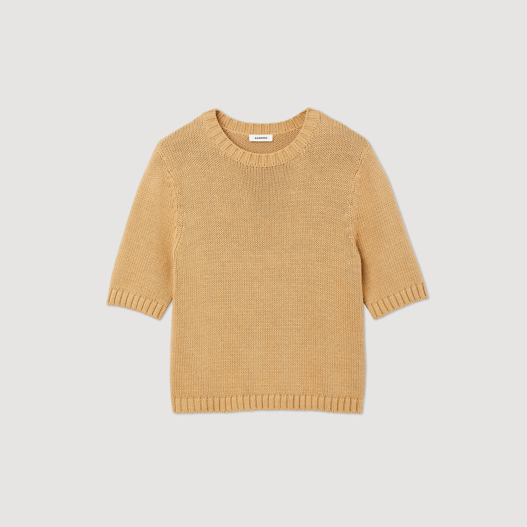 Short sleeved sweater