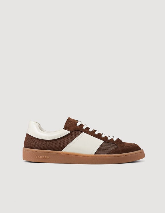 Low-top trainers Black Brown Homme