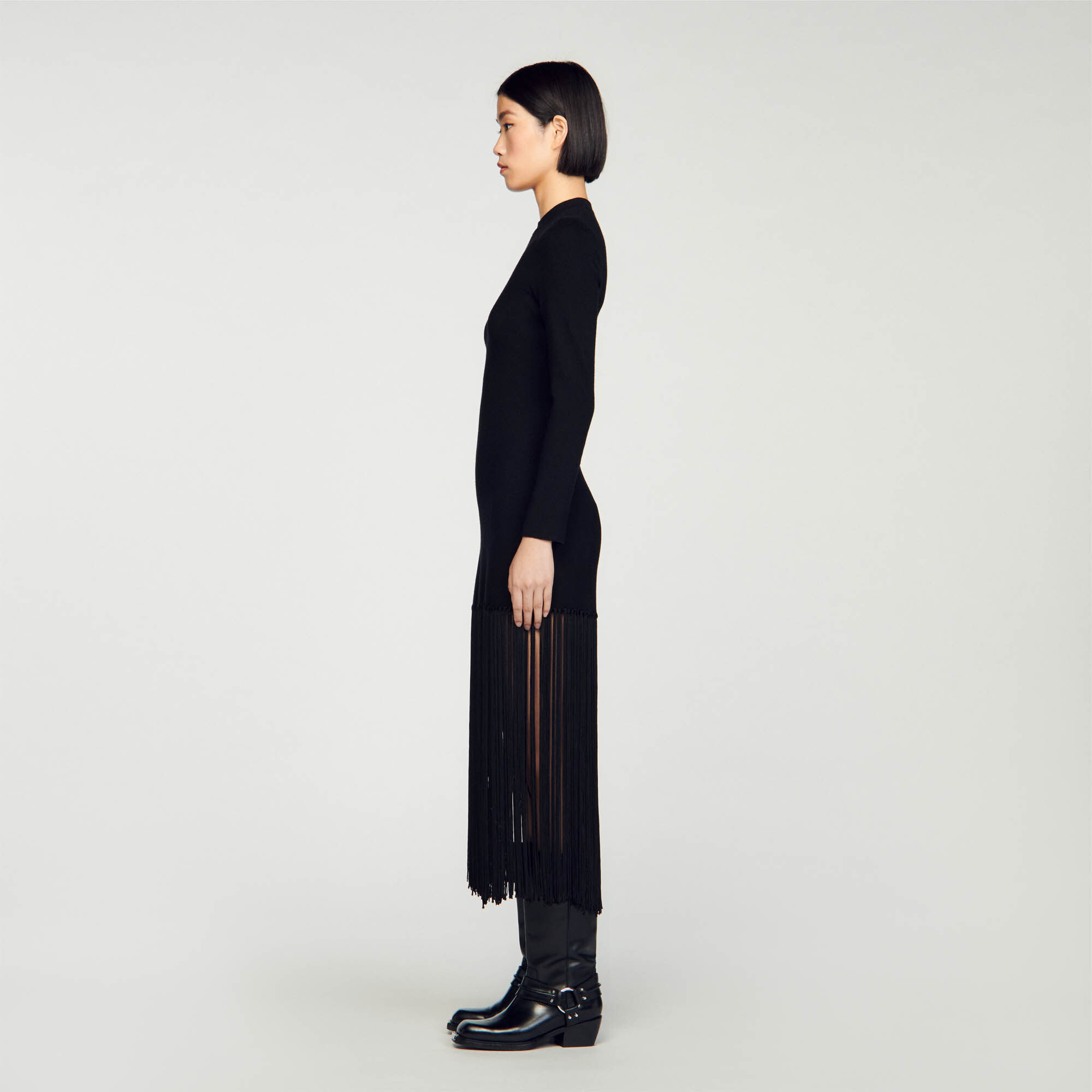 Maxi sales knit dress