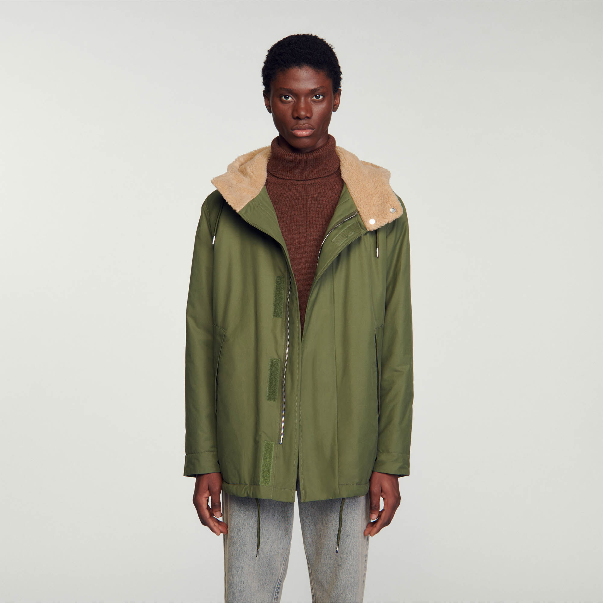 Parka coton sales homme