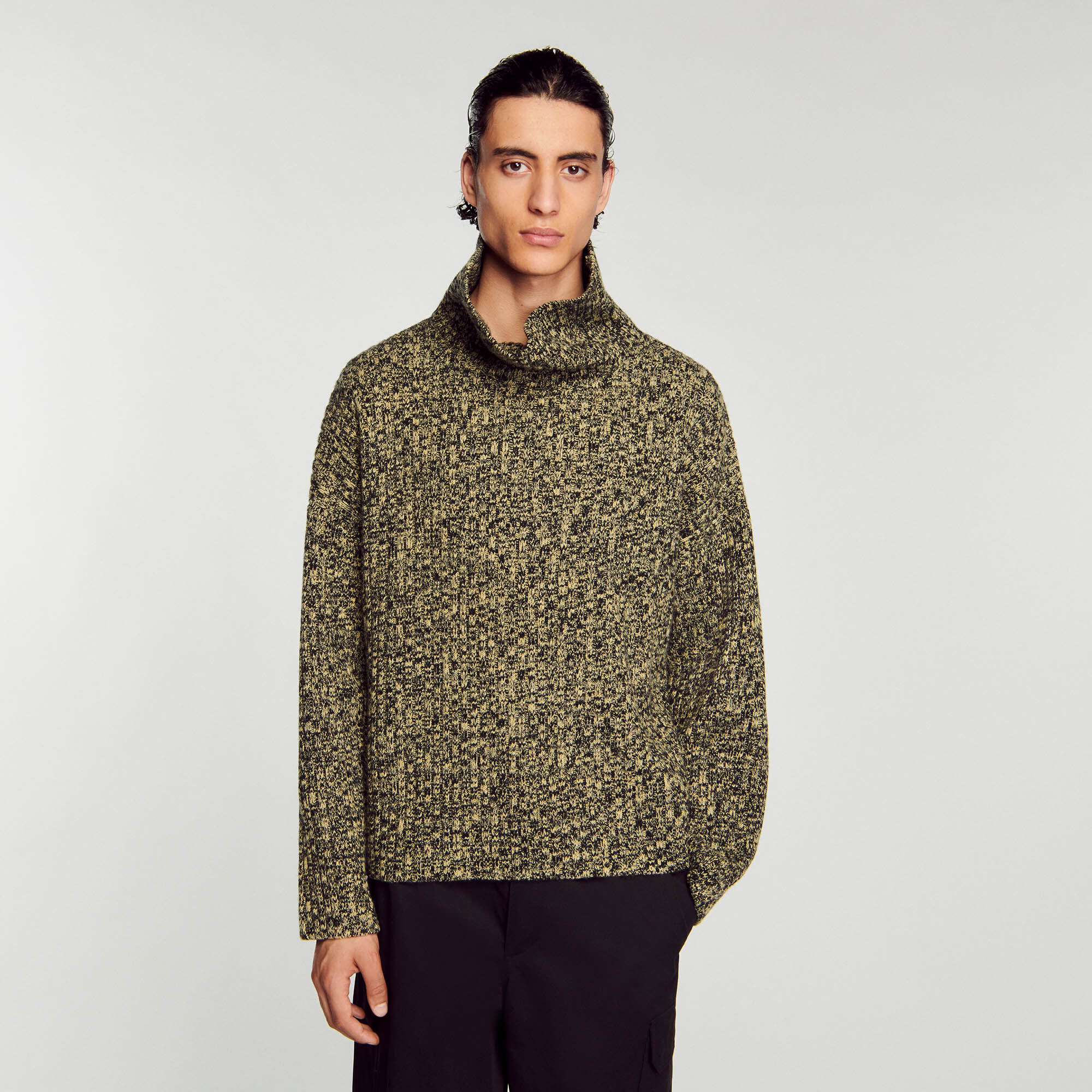 Mens oversized knitted discount jumper