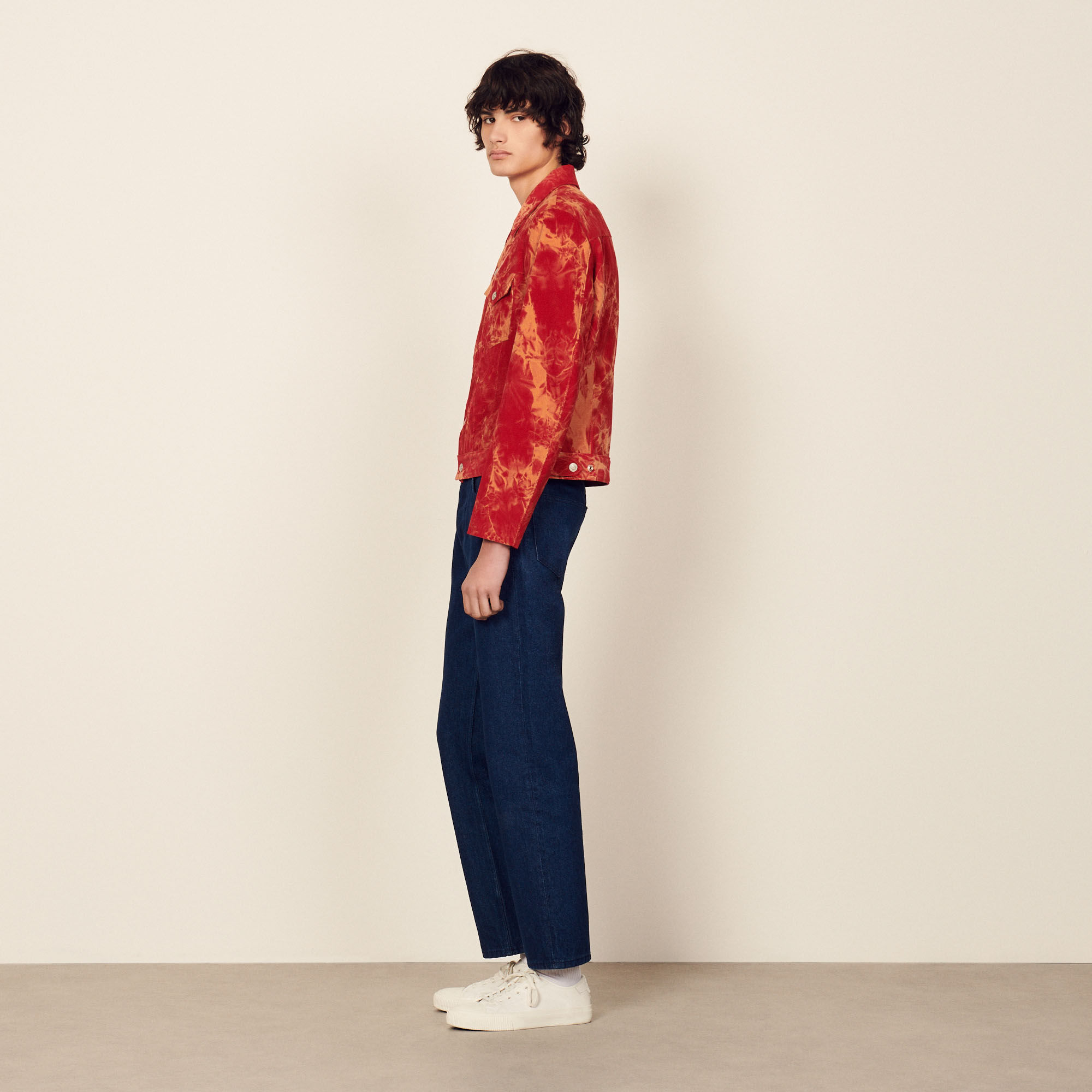 Sandro cheap velvet jacket