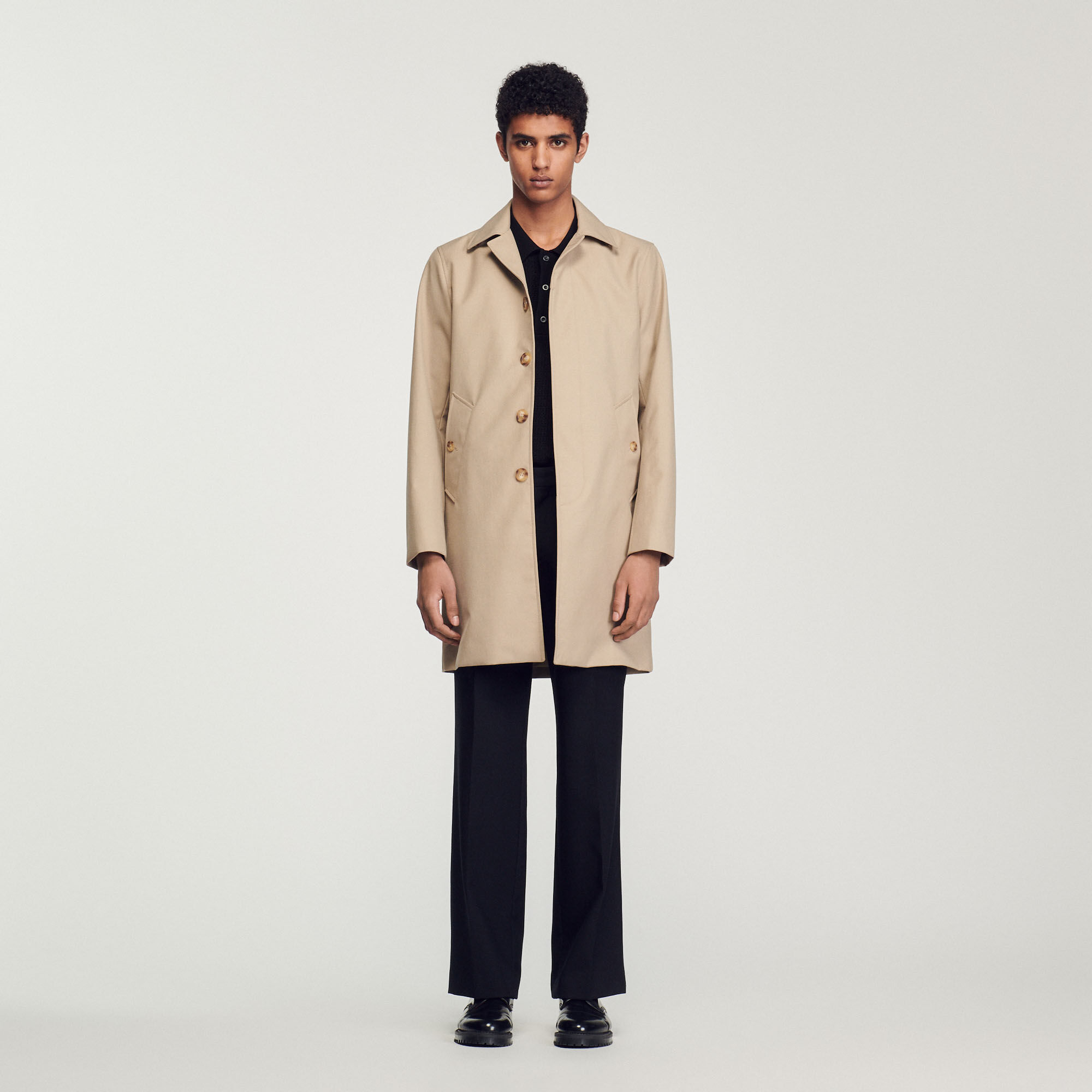 Beige on sale waterproof coat