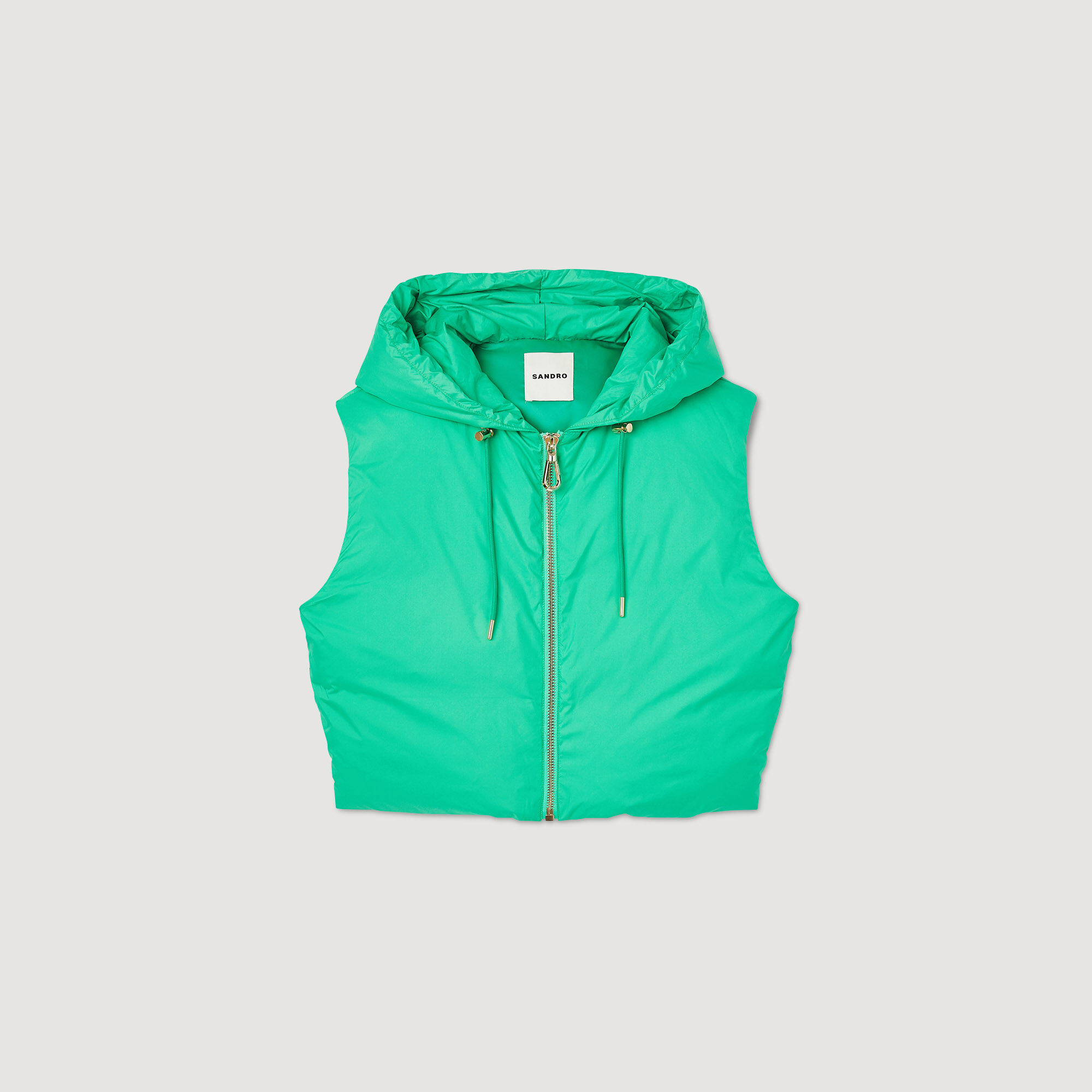 Sleeveless hotsell green jacket