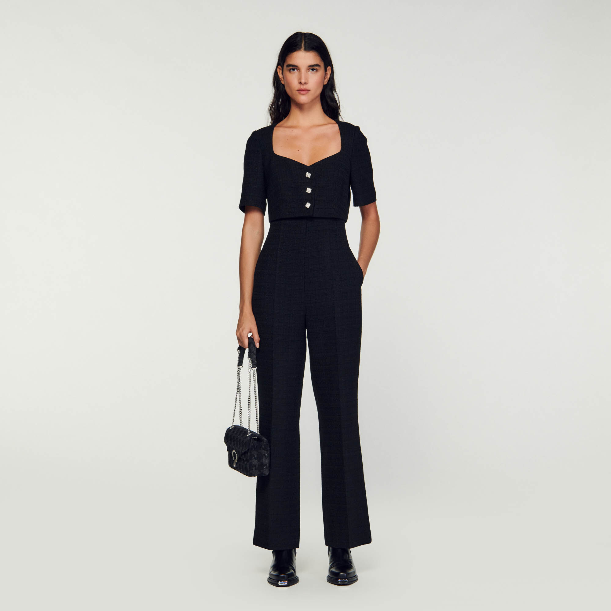 Trouser jumpsuit shop
