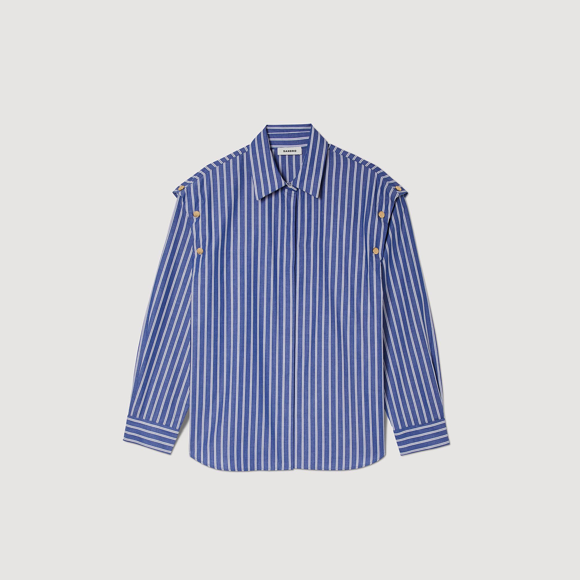 Chemise bleu hot sale sandro femme