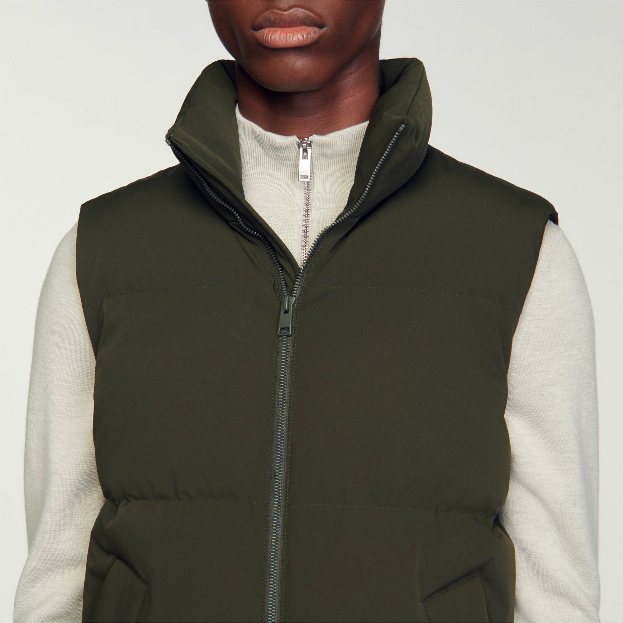 Jacket sans top manche homme