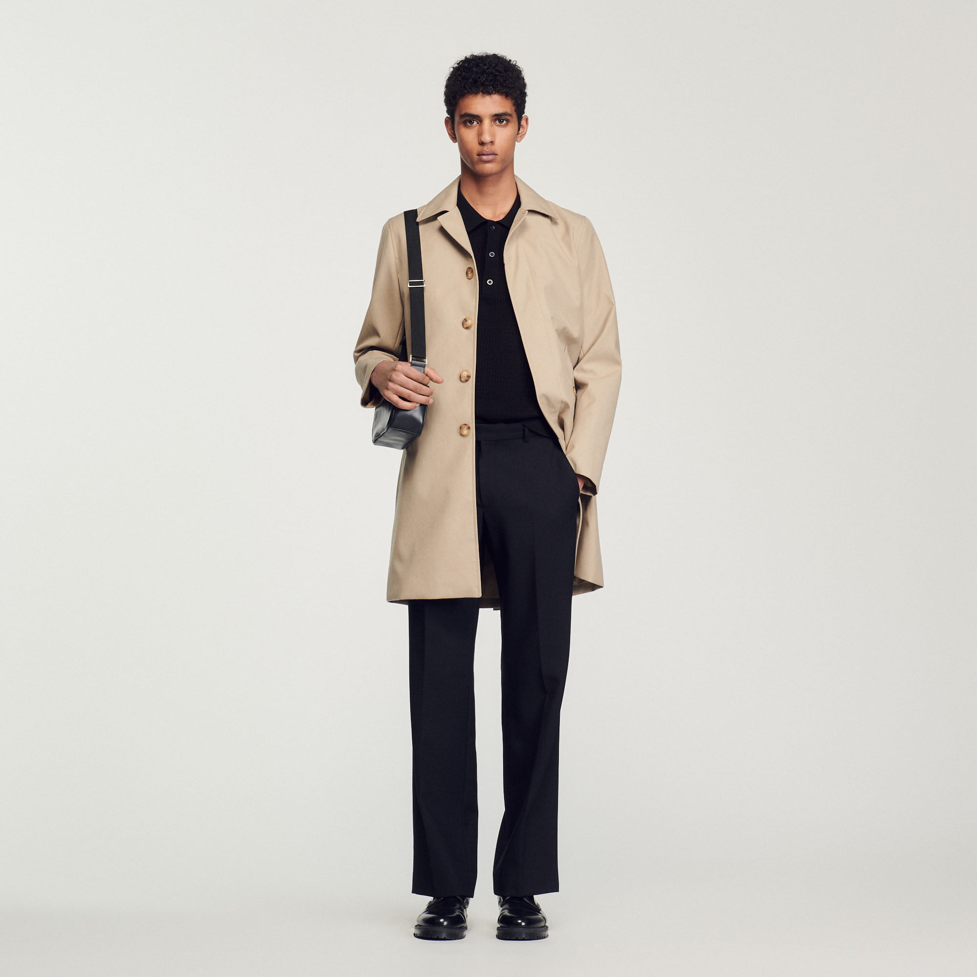 Beige rain cheap jacket