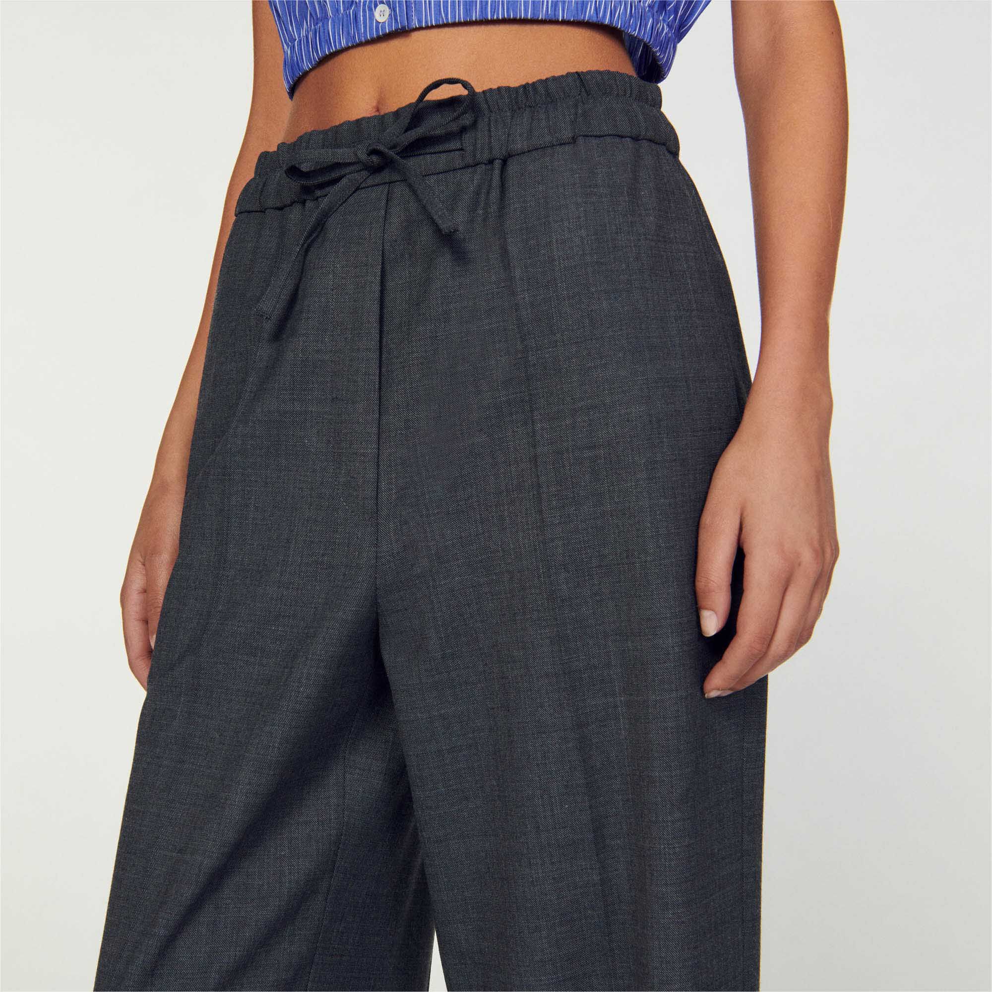 Pantalon sandro femme best sale