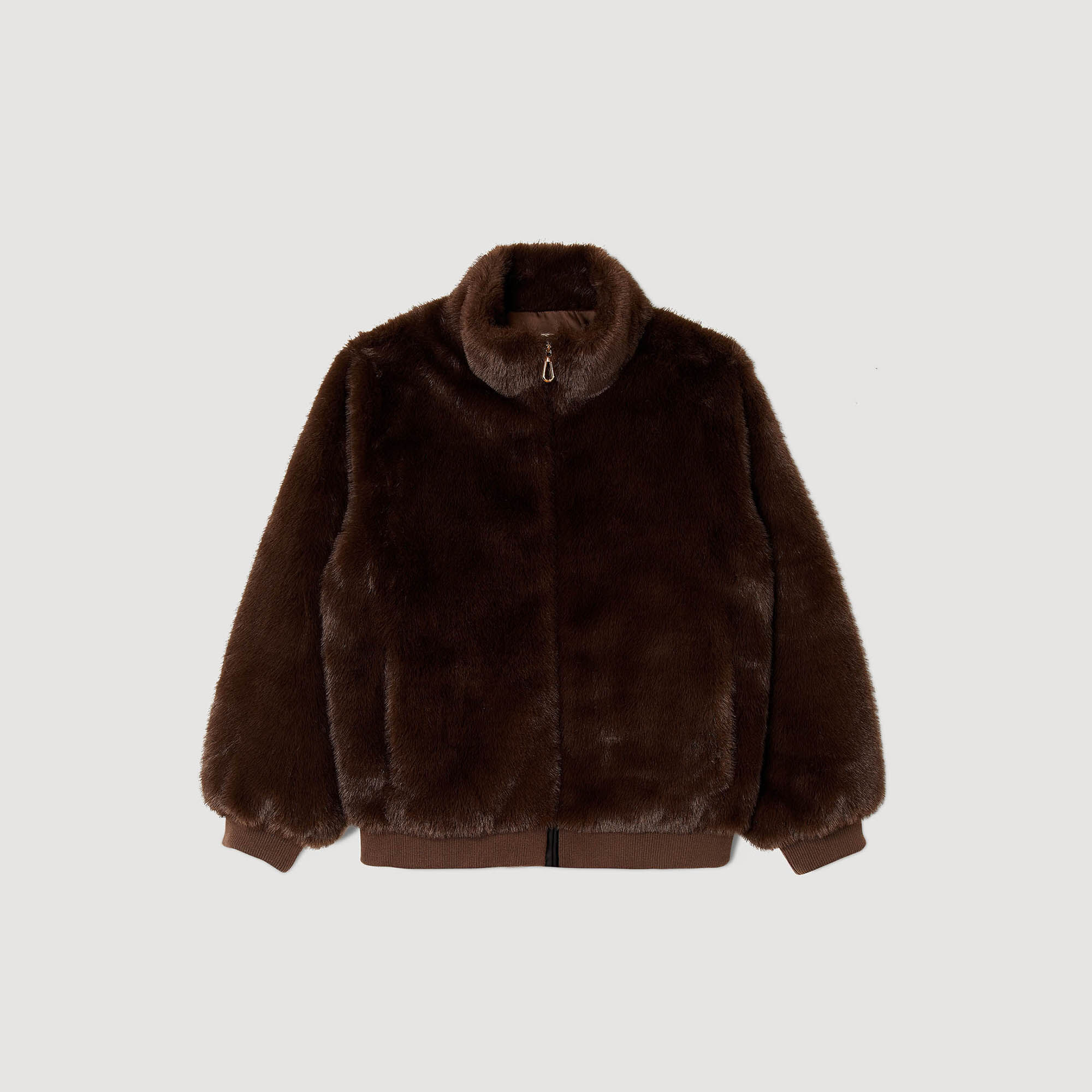 Sandro store fausse fourrure