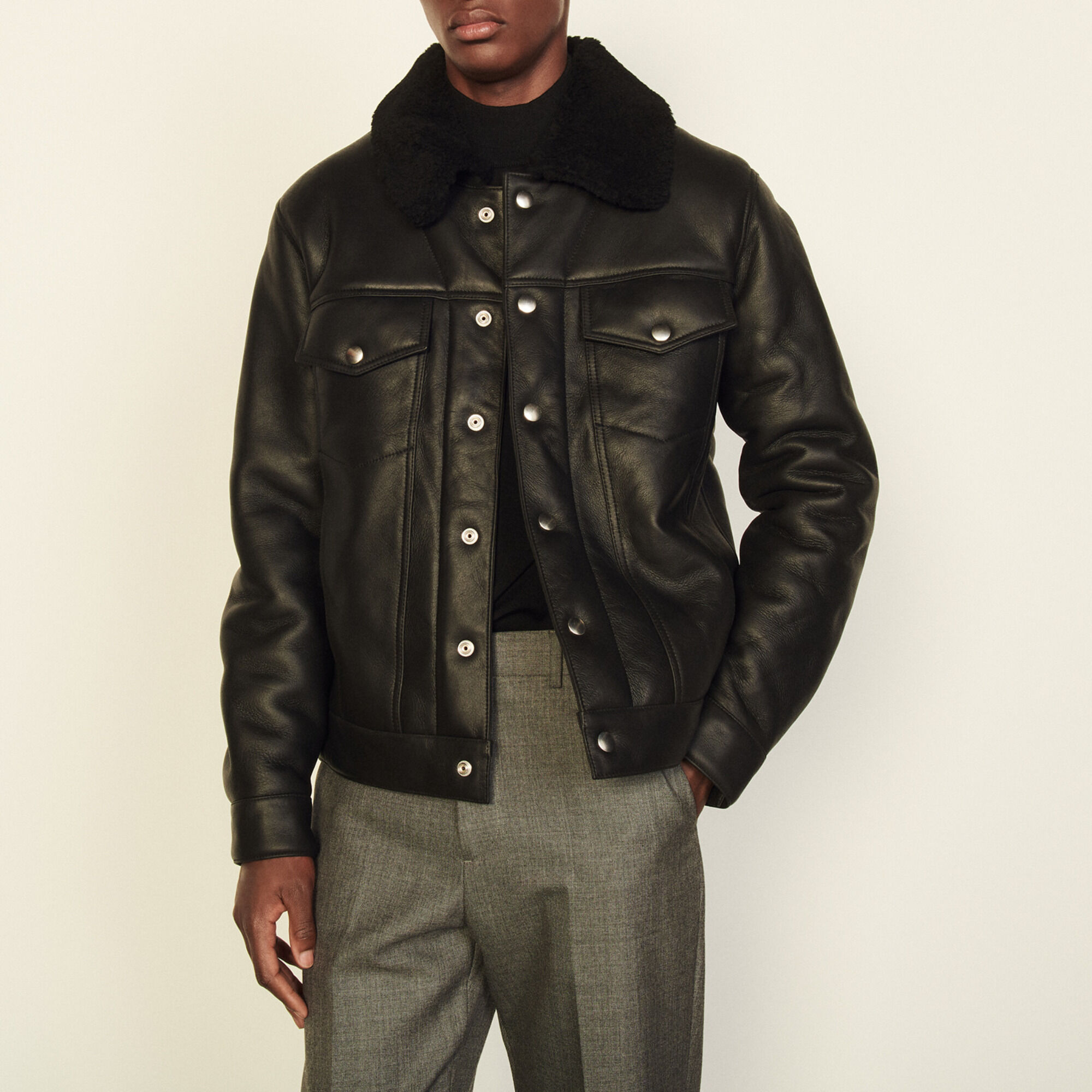Shearling jacket